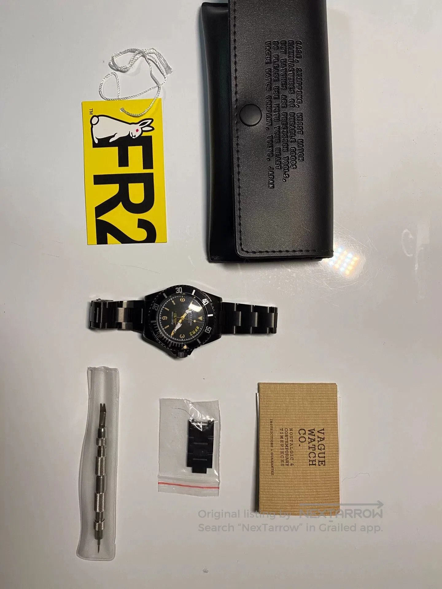 Bape bapex tribute watch black with nylon strap. Size ONE SIZE - 7 Thumbnail