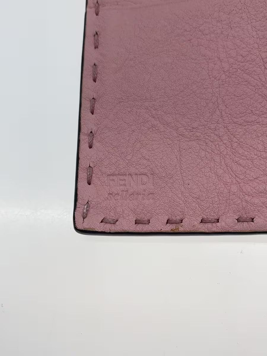 Fendi Fendi Peekaboo Leather Long Wallet Pink Size ONE SIZE - 3 Thumbnail