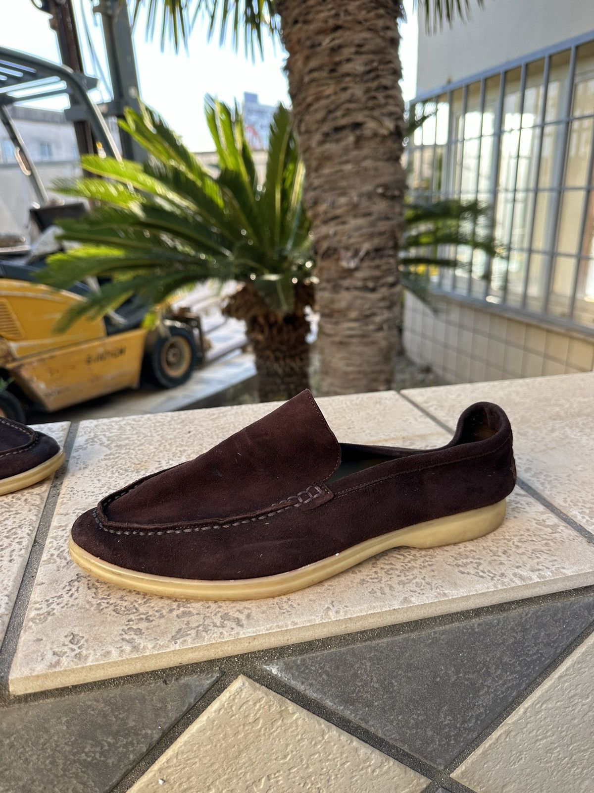 Loro Piana Loro Piana Loafers Leather Dark Brown 41 size Size US 7.5 / EU 40-41 - 2 Thumbnail