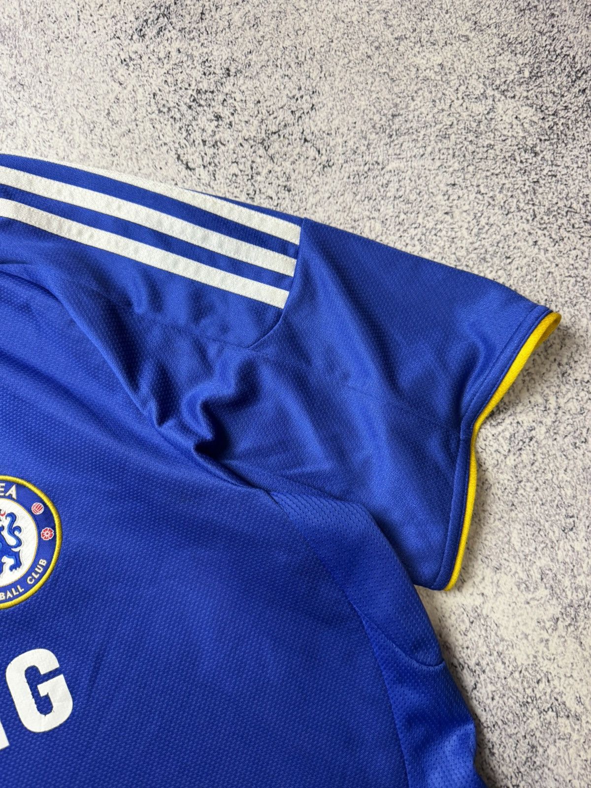 Adidas Chelsea Adidas Jersey Used Blue Men's Champions League Size US XL / EU 56 / 4 - 12 Thumbnail