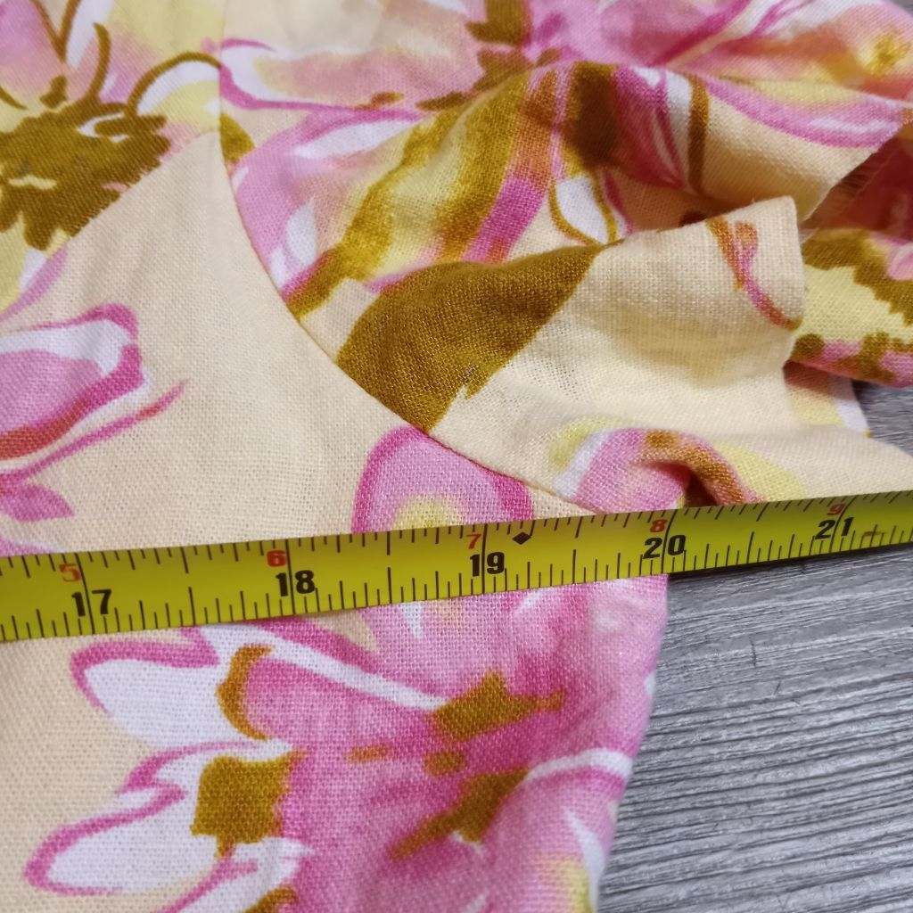 Other Chadwick's of Boston Floral Midi Dress Yellow/ Pink Size 12 Size XL / US 12-14 / IT 48-50 - 10 Thumbnail