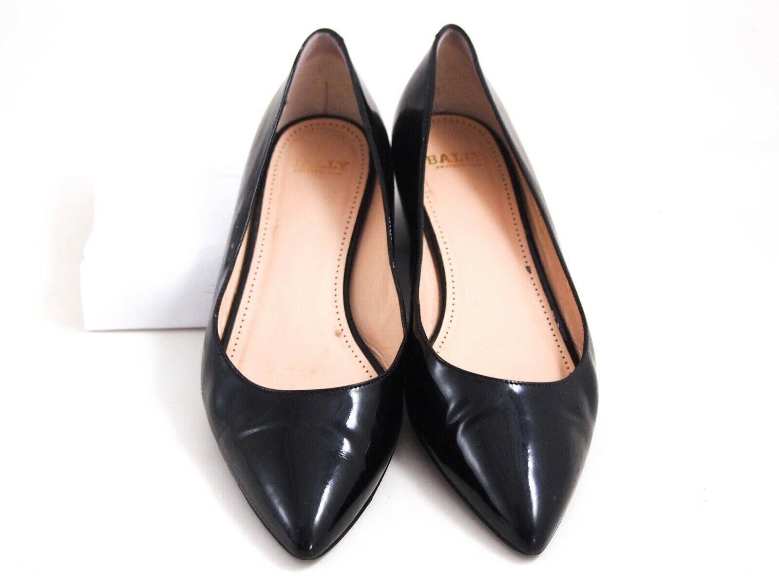 Bally Bally Ballet Flats Black Patent Leather Womens EU 36 US 5.5 Size US 5.5 / IT 35.5 - 3 Thumbnail