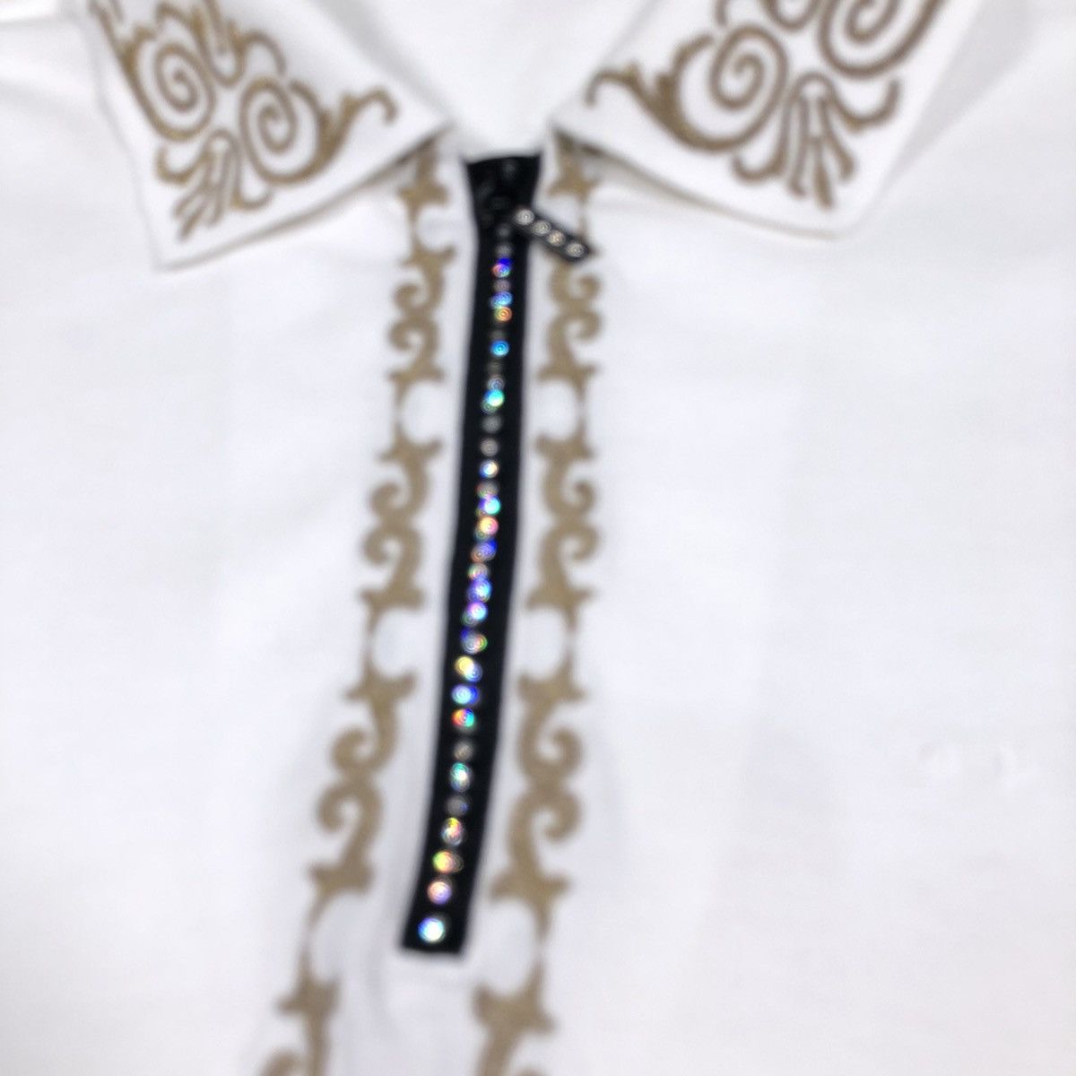 Swarovski Vintage Swarovski x Epicure Japan Single Stitch Half Zip Size US XL / EU 56 / 4 - 7 Thumbnail