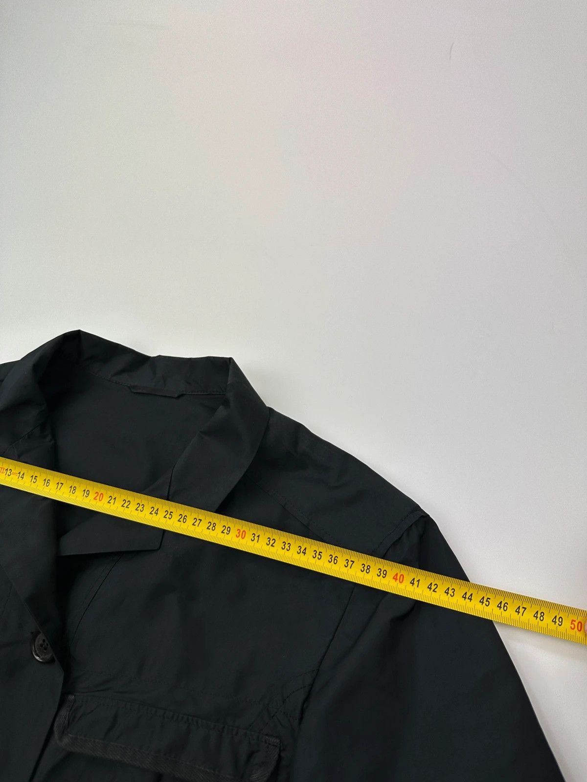Prada Prada Sport SS2007 Black Cropped Nylon Blazer Jacket Size M / US 6-8 / IT 42-44 - 17 Thumbnail