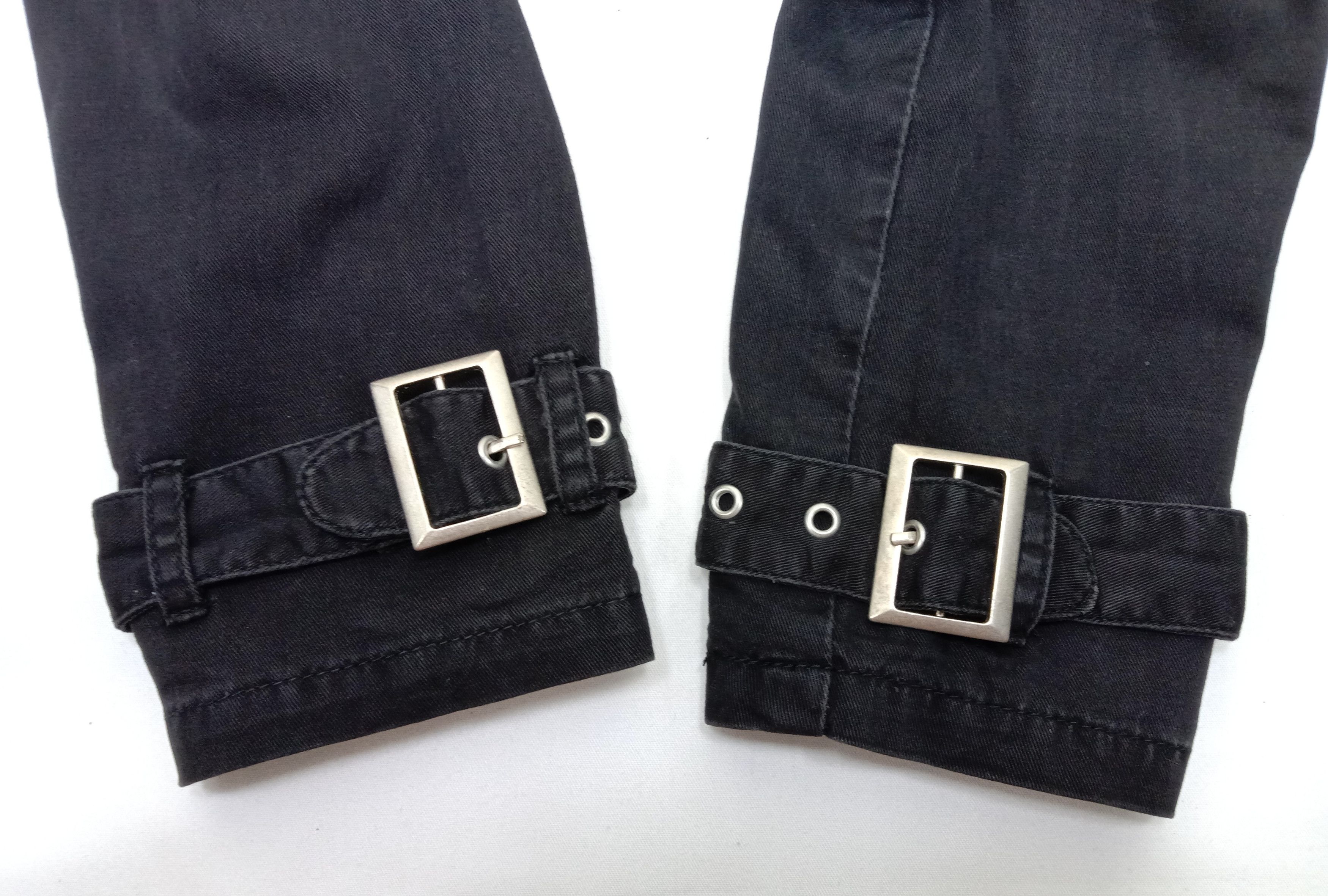 In The Attic Vintage In The Attic Punk Bondage Multi Pocket Black Jacket Size US L / EU 52-54 / 3 - 8 Thumbnail