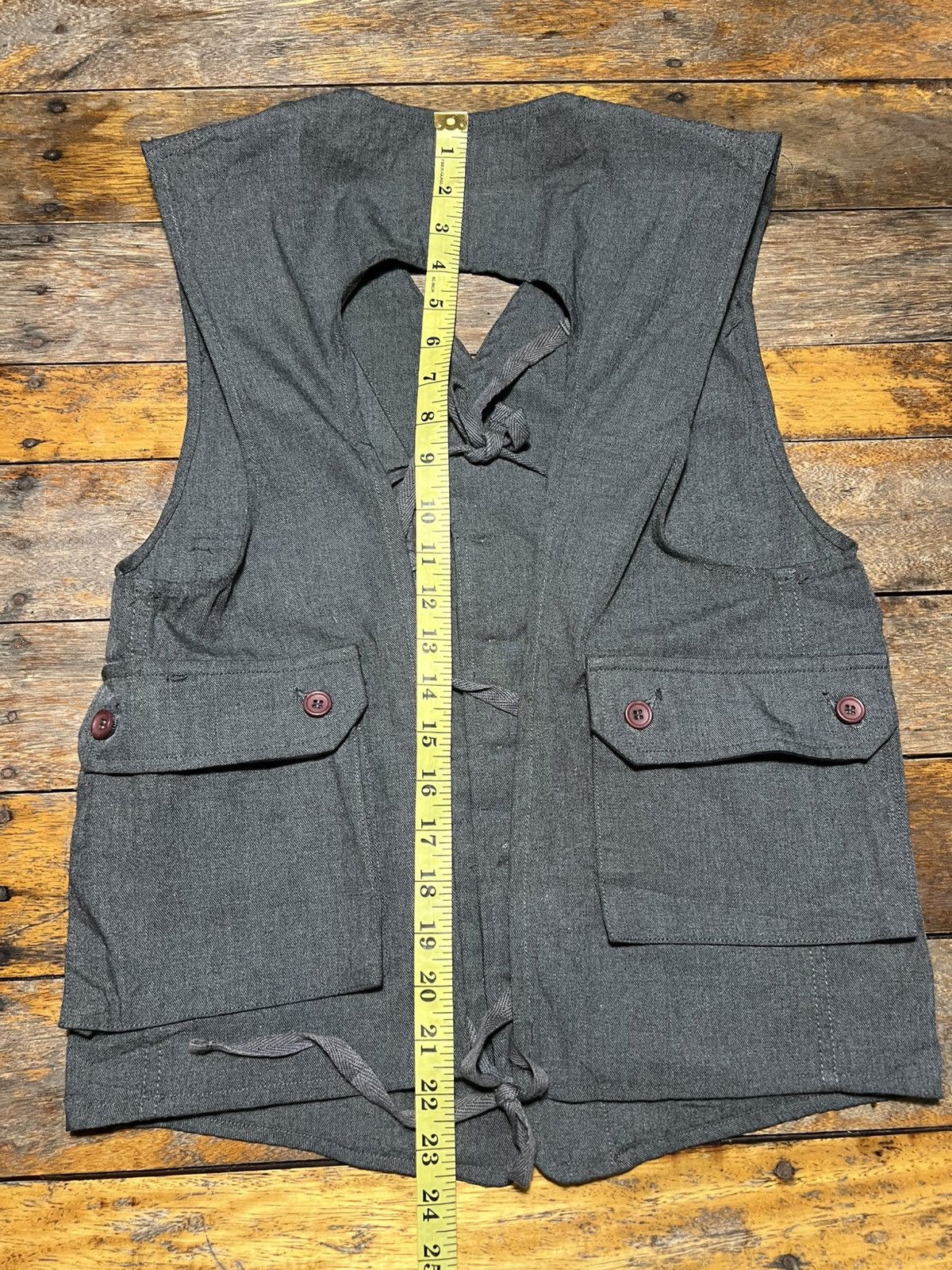 Engineered Garments A.blue GARMENTS Vest Size US S / EU 44-46 / 1 - 3 Thumbnail