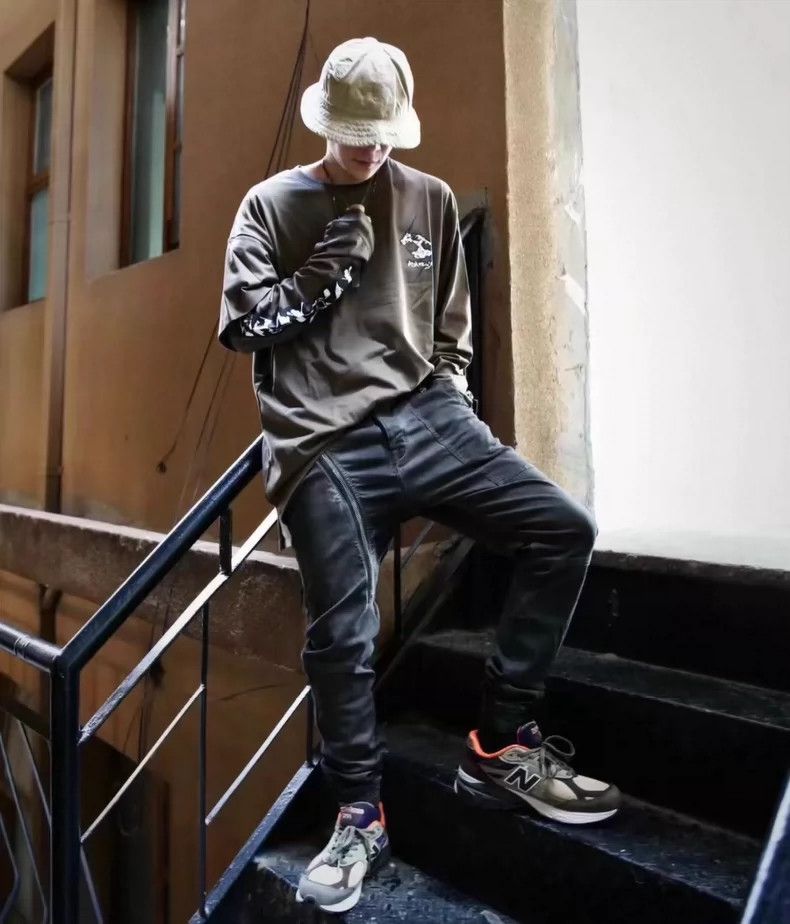 Rick Owens Rick Owens size m Zipper Feet Wash Grey Slash Twill Zipper Size US 28 / EU 44 - 6 Thumbnail