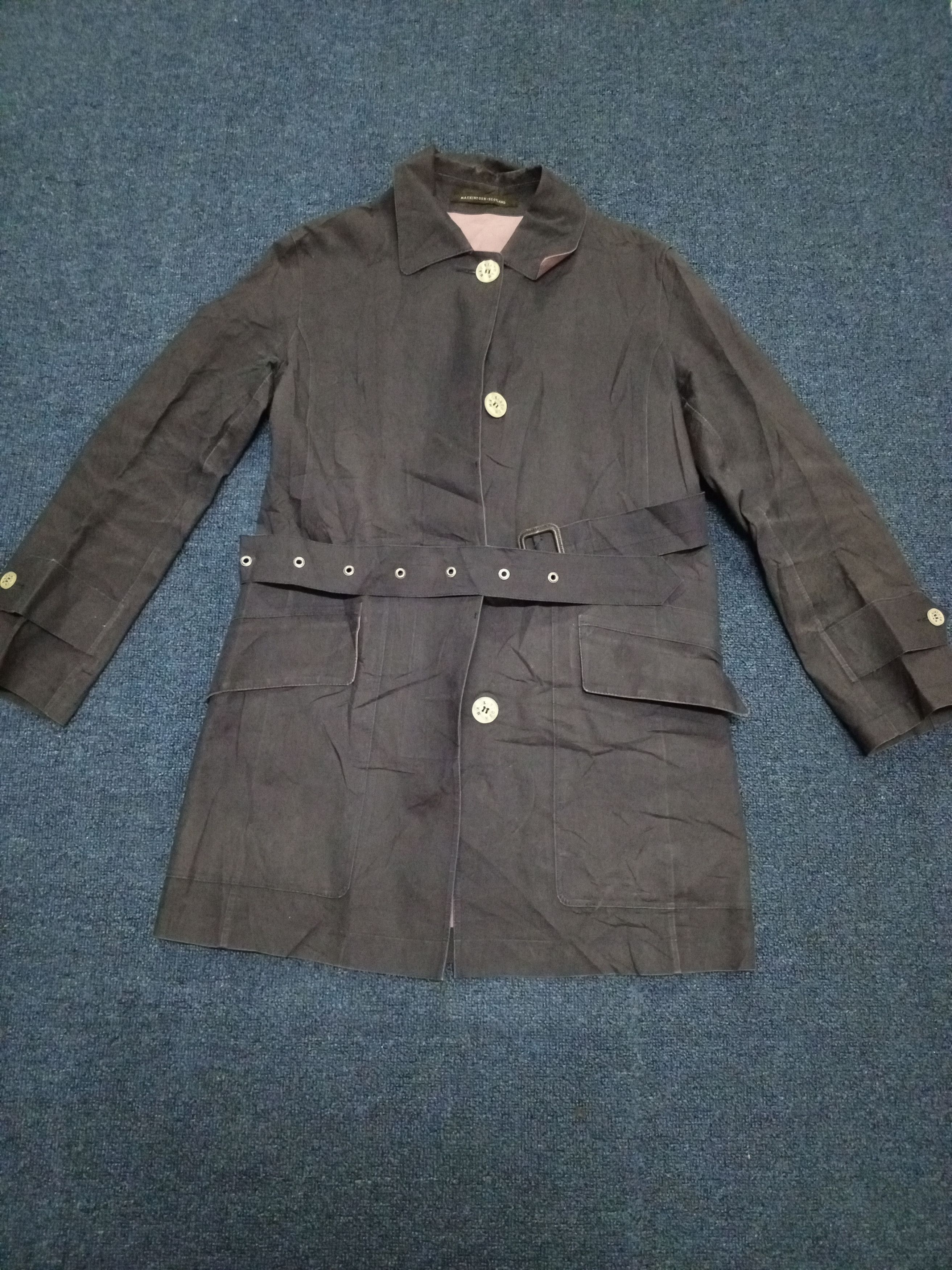 🔥Y60-02 ID🔥MACKINTOSH-SCOTLAND LONG COAT