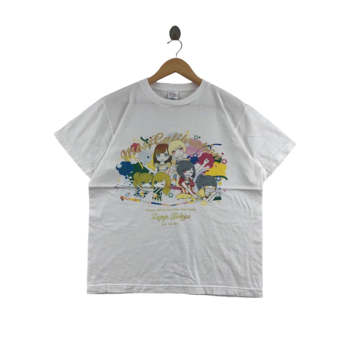 Anime × Band Tees × Japanese Brand Moso Calibration T-Shirt Musical Group Anime Japan Size US L / EU 52-54 / 3 - 1 Thumbnail