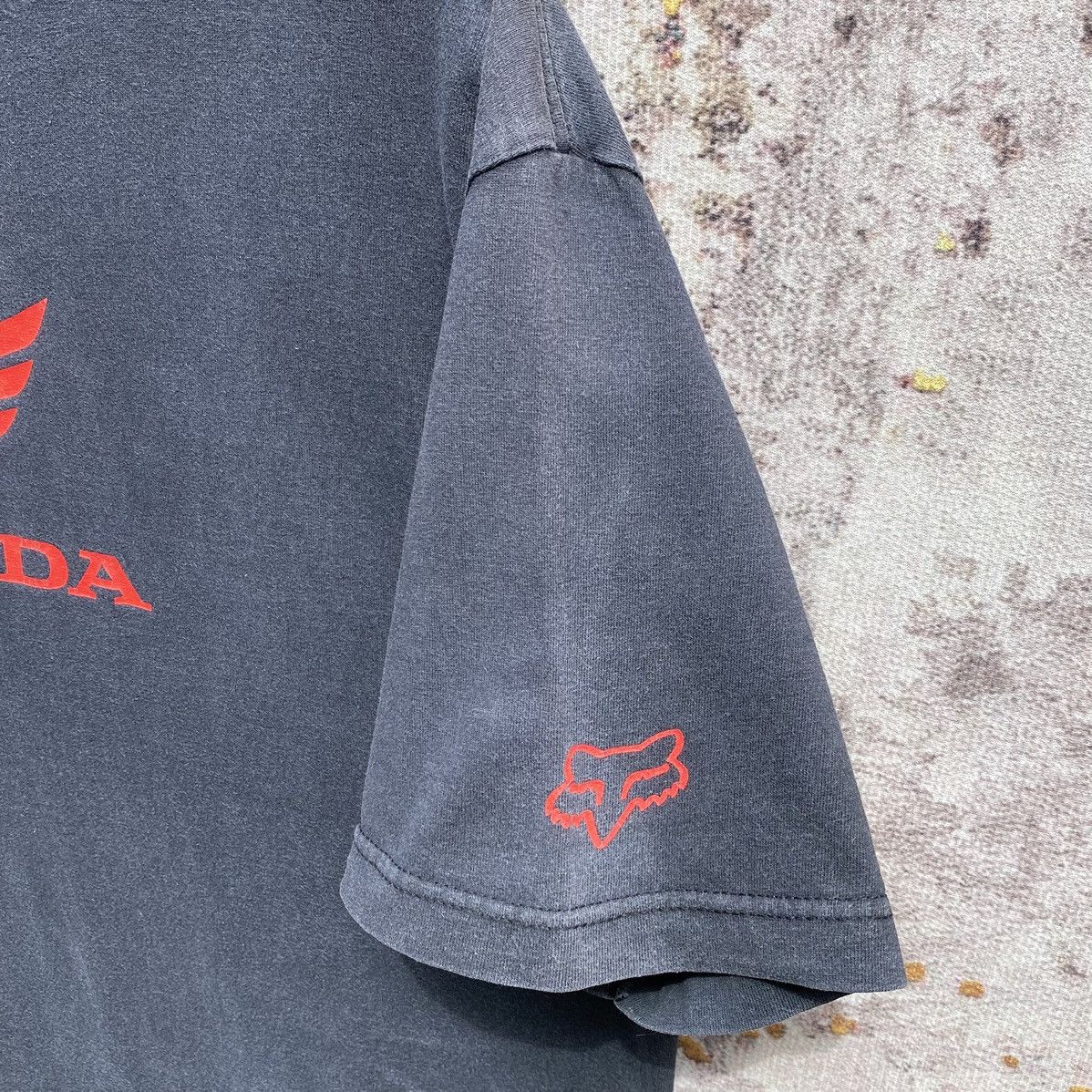 Fox Racing Vintage Fox Racing Honda Shirt Og Logo Honda SunFaded Size US XL / EU 56 / 4 - 15 Thumbnail