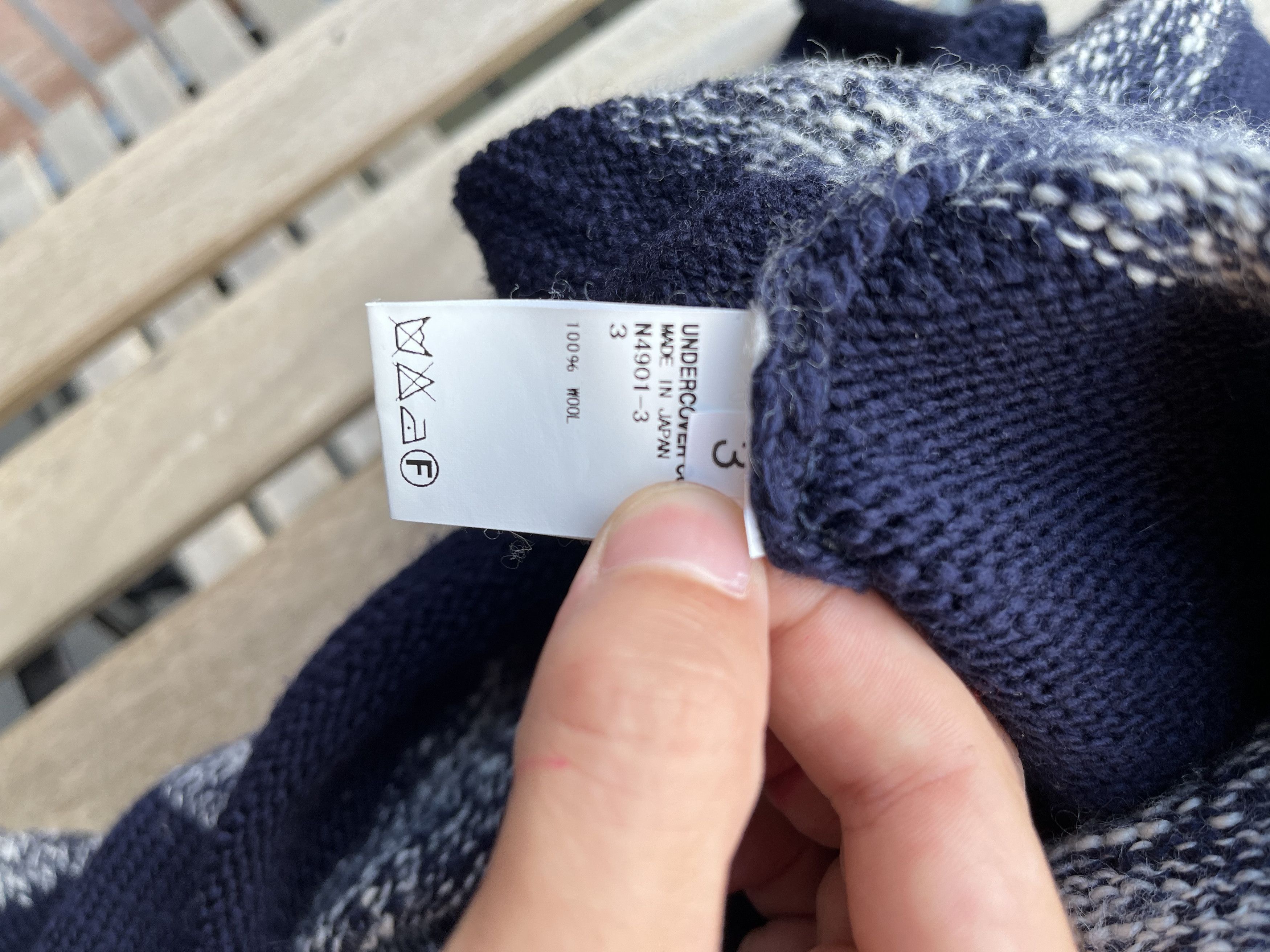 Undercover Undercover AW14 reflective knit Size US L / EU 52-54 / 3 - 5 Thumbnail