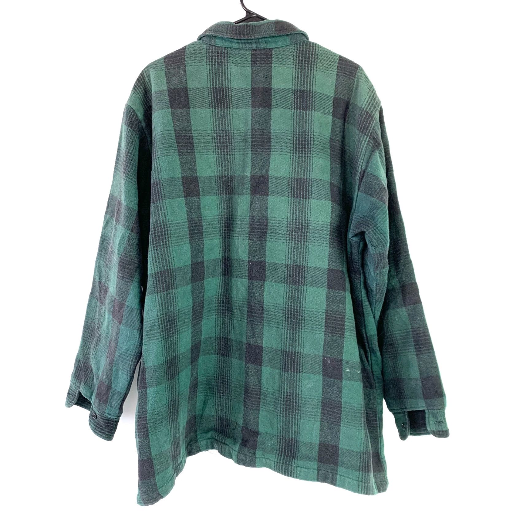 Thrasher VINTAGE OshKosh Green Flannel Shirt XL Western 1980s Grunge Long Sleeve Size XL Mens/Womens Size US XL / EU 56 / 4 - 6 Thumbnail