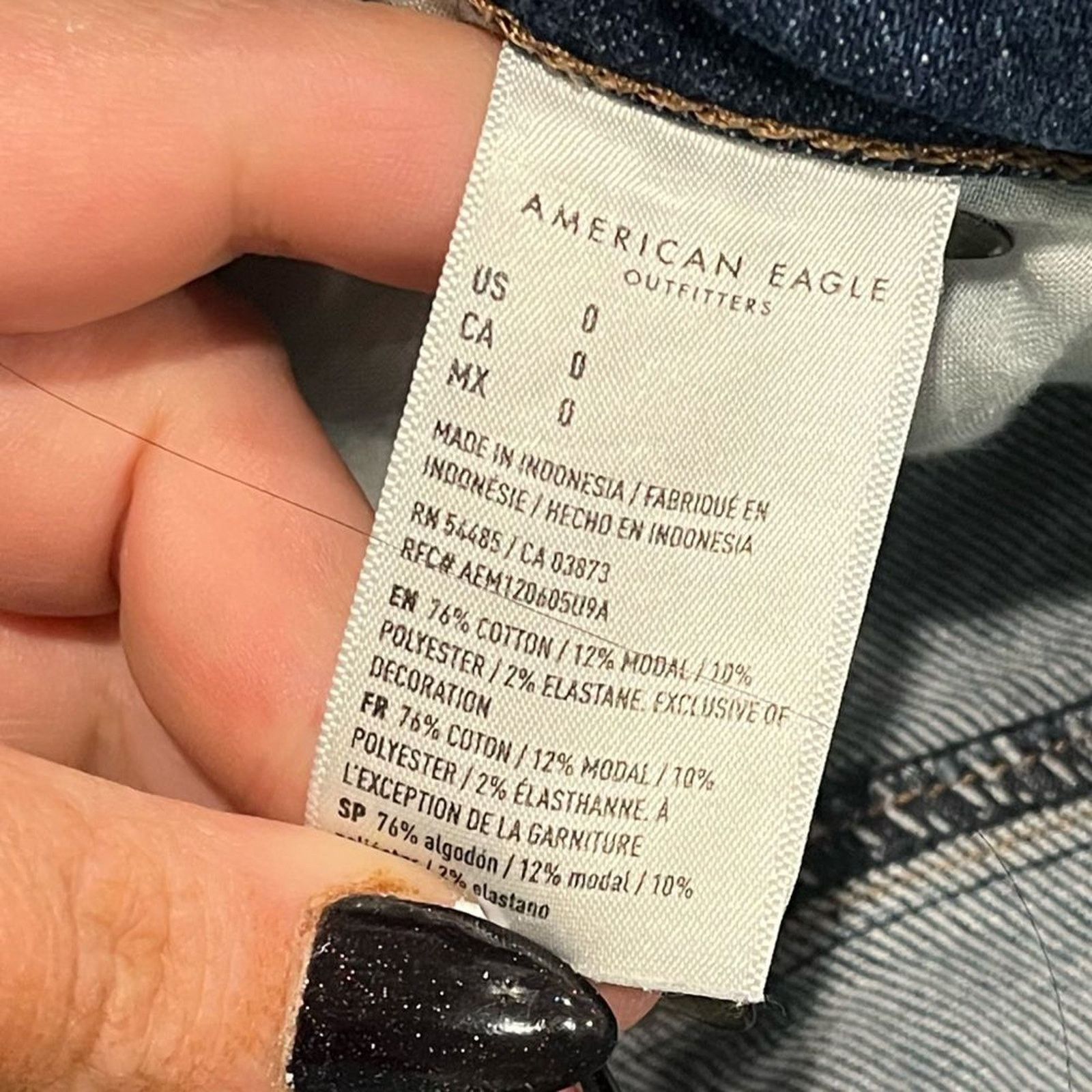 American Eagle Outfitters American Eagle Boyfriend Shorts High Waist M Wash Size 0 Size 25" / US 0 / IT 36 - 5 Thumbnail