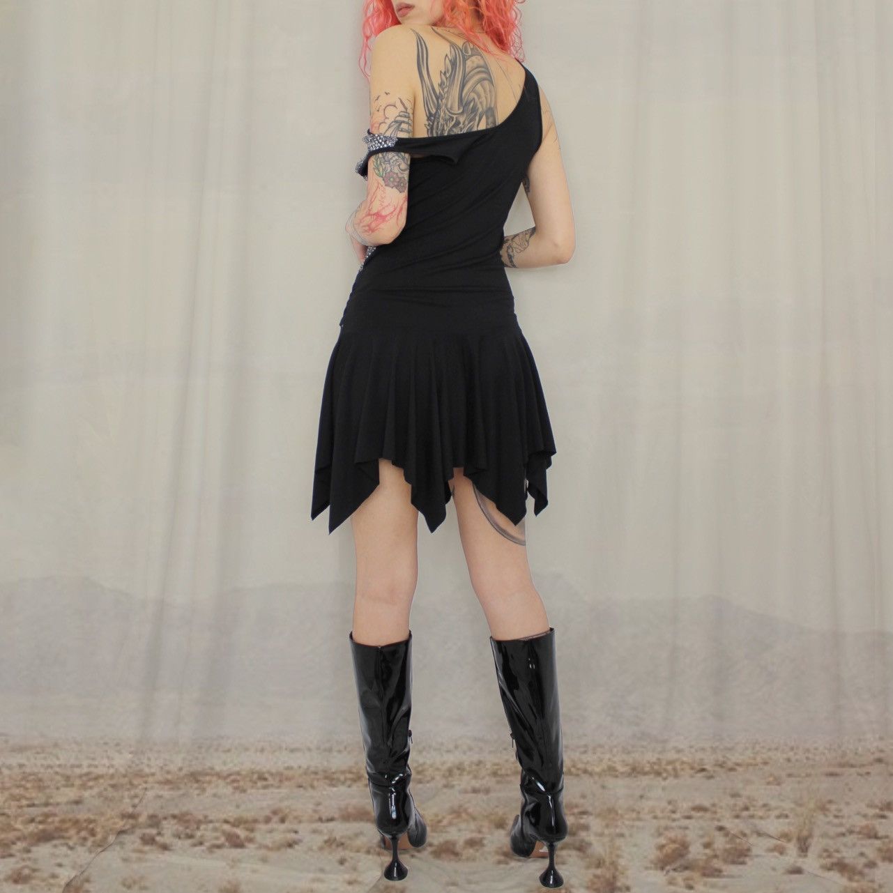 Vintage 🪩DISCOBALL MINIDRESS🪩 Size M / US 6-8 / IT 42-44 - 3 Thumbnail
