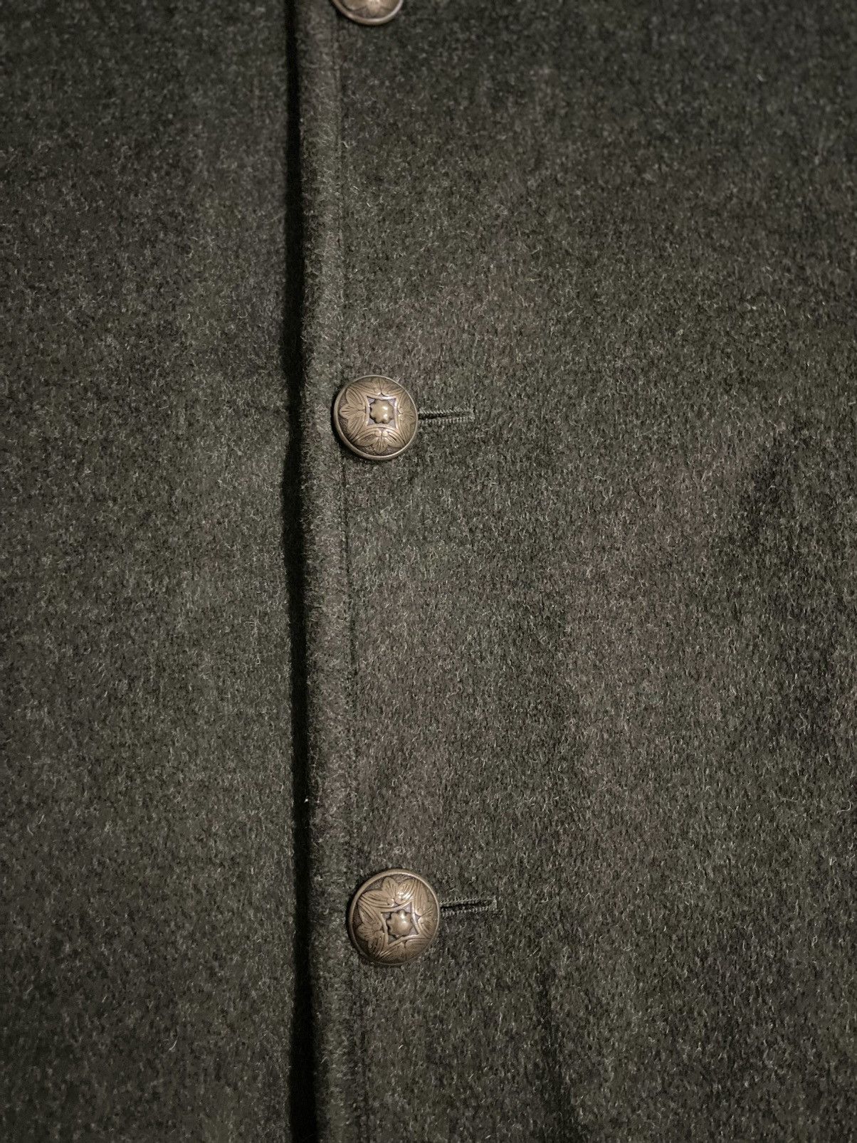 A.P.C. Vintage A.P.C Button Hoodie Wool Poncho Size XS / US 0-2 / IT 36-38 - 7 Thumbnail