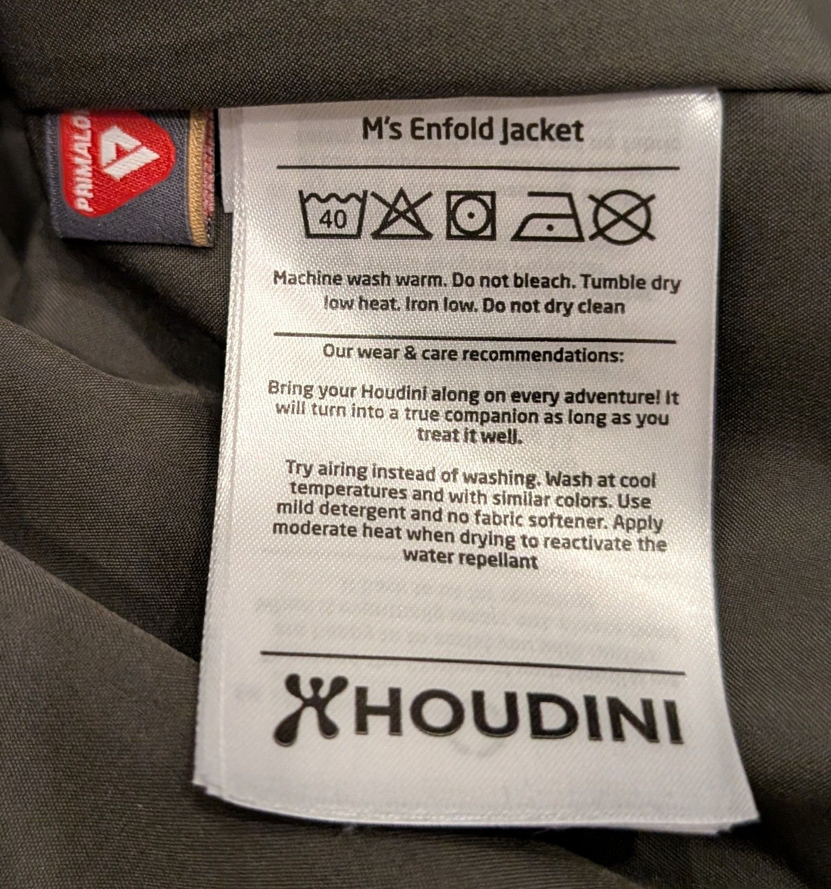 Houdini Houdini Enfold Primaloft Insulated Snap Button Jacket Size US S / EU 44-46 / 1 - 5 Thumbnail