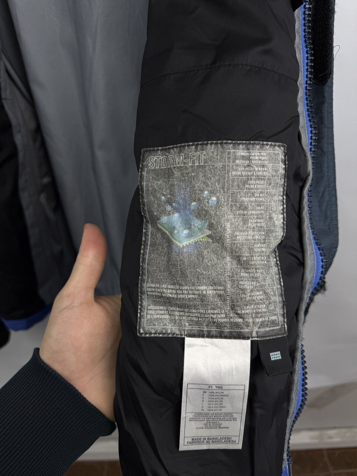 Japanese Brand × Nike ACG 🇺🇸🏂 Vintage 90s Nike ACG Storm Fit Ski Snowboarding Jacket Size US M / EU 48-50 / 2 - 7 Thumbnail