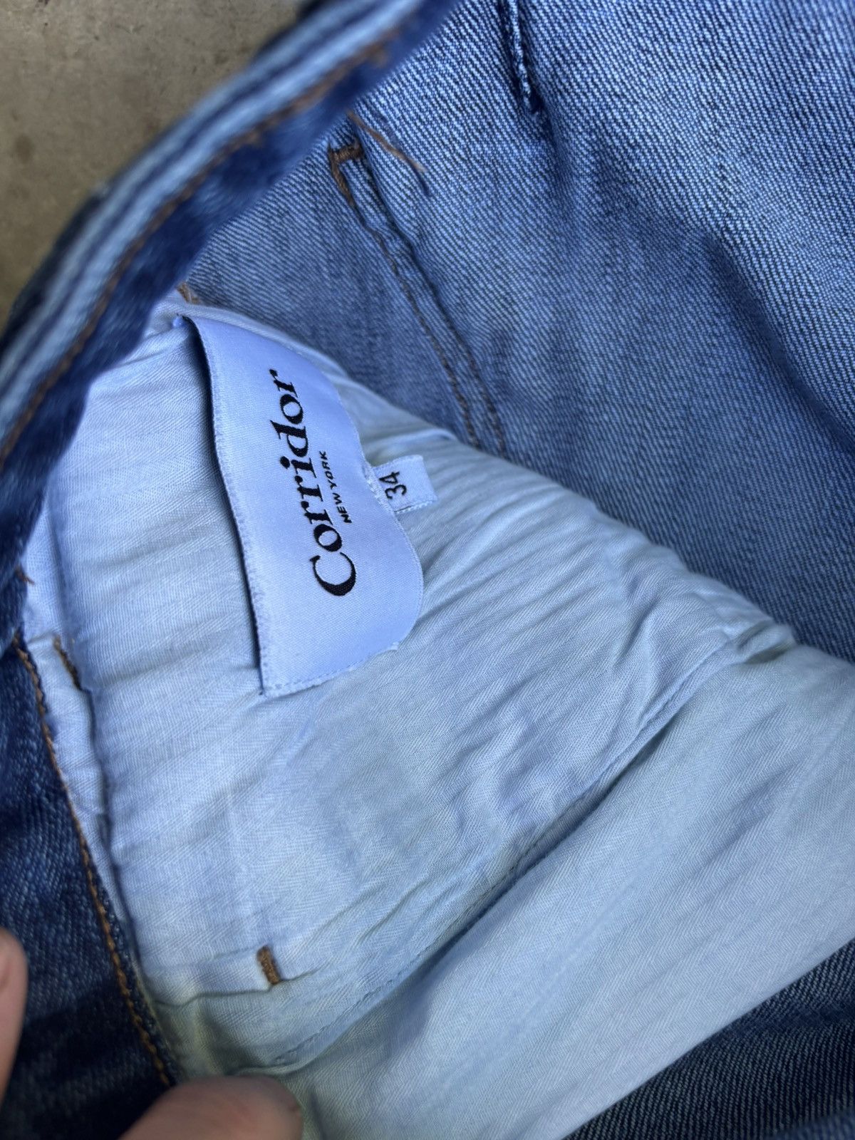 Corridor Corrdor NYC selvedge denim jeans Size US 34 / EU 50 - 3 Thumbnail