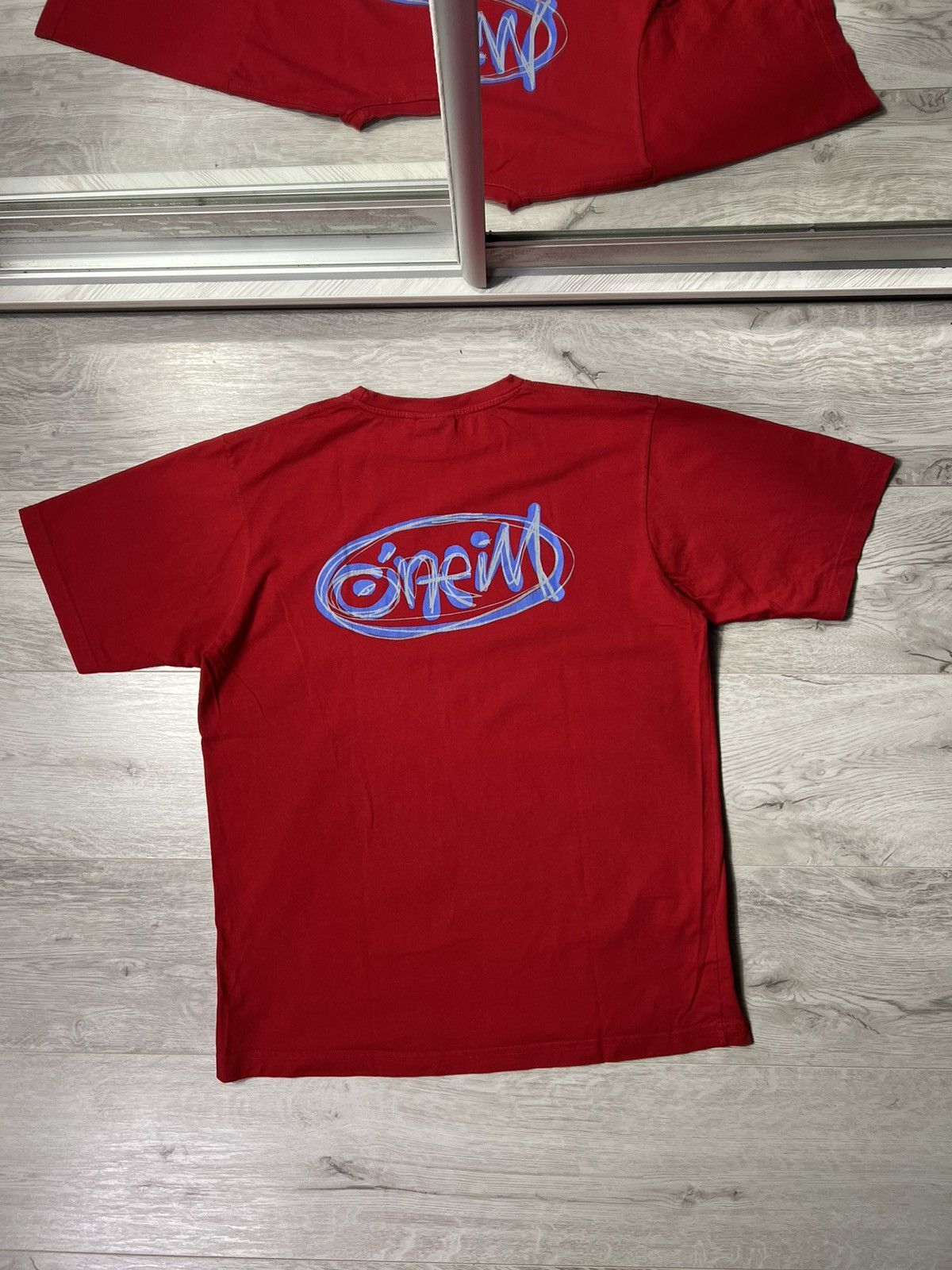 O'Neill × Vintage Vintage 90s Oneill Big Logo Tee Surfing Style Size US M / EU 48-50 / 2 - 1 Thumbnail