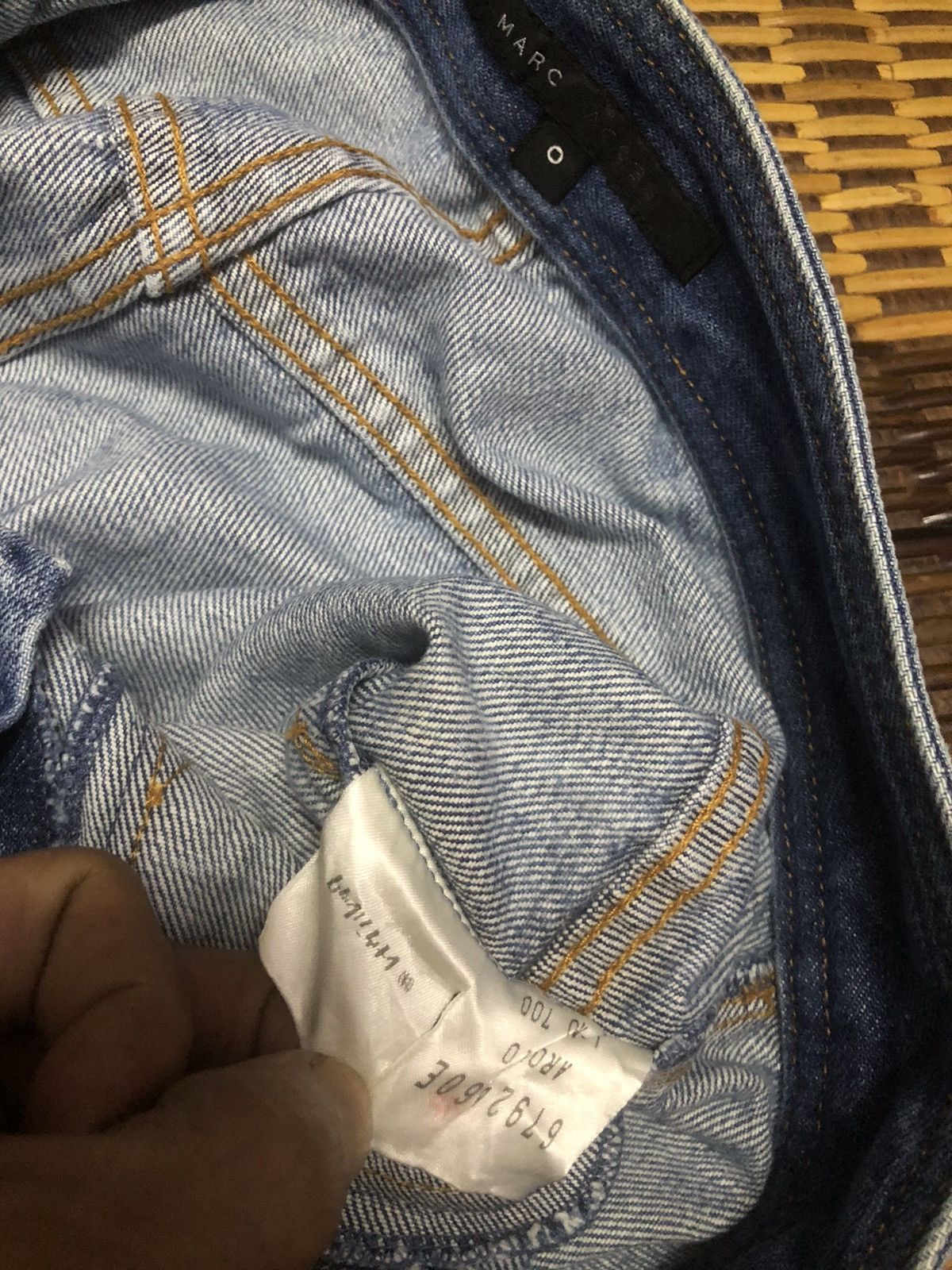 Designer × Marc Jacobs × Vintage MARC JACOBS JEANS RARE DESIGN Size 28" / US 6 / IT 42 - 15 Thumbnail