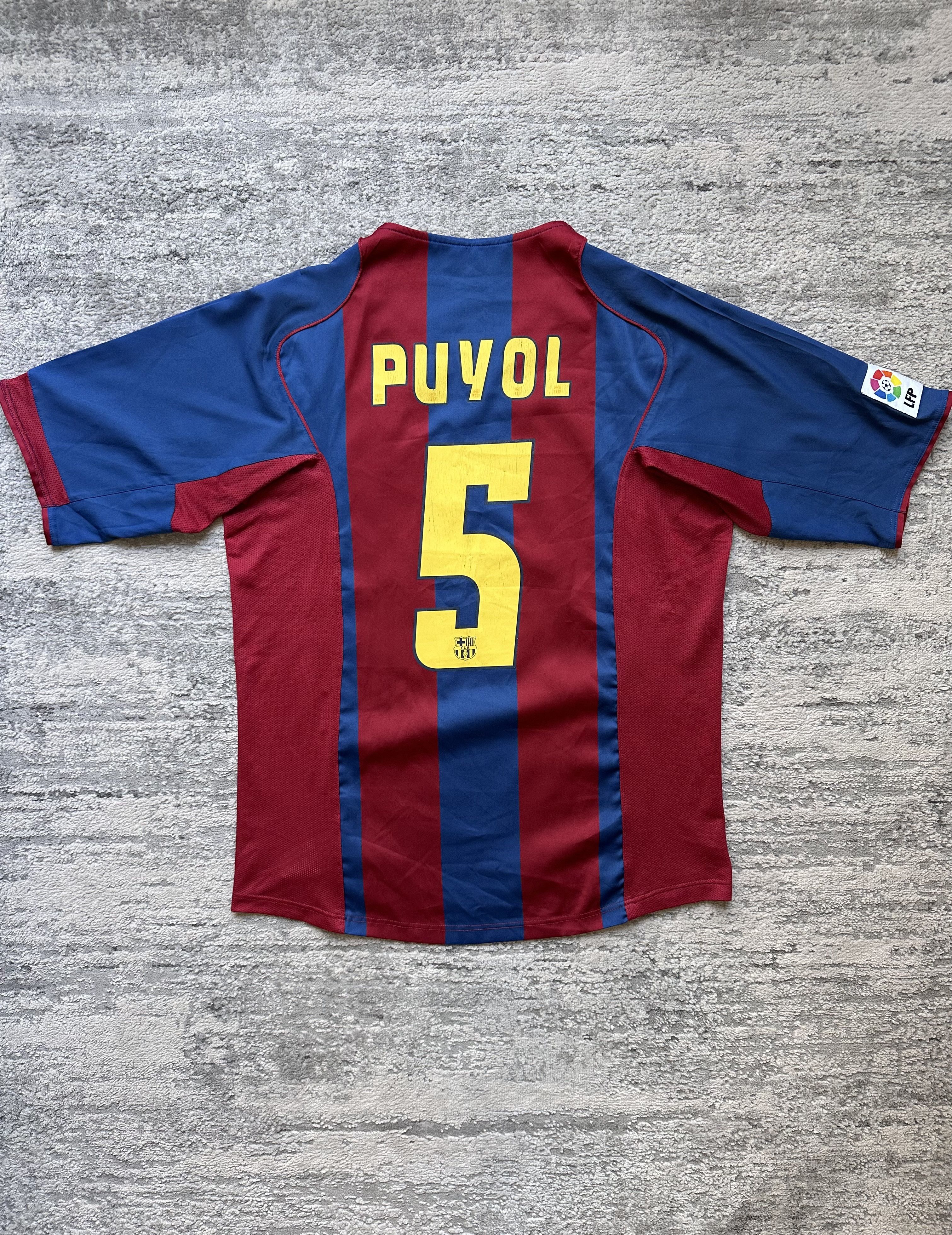 Nike FC Barcelona Home Jersey Nike Puyol Size US L / EU 52-54 / 3 - 14 Thumbnail