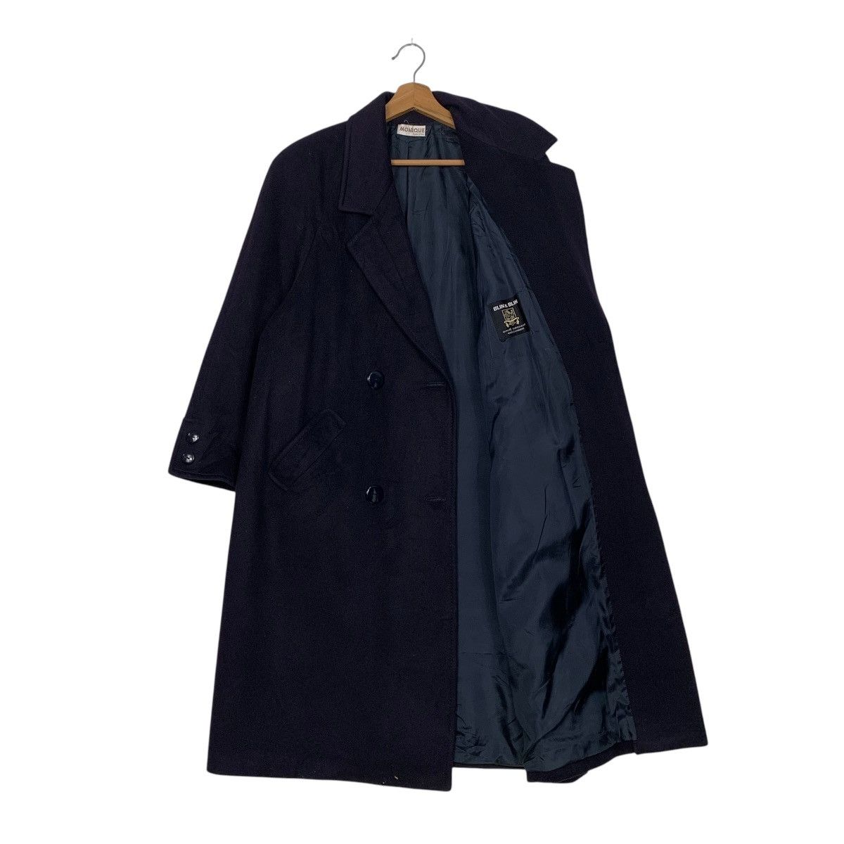 Other Italian Designer Monique Double Breasted Cashmere Coat Size M / US 6-8 / IT 42-44 - 9 Thumbnail