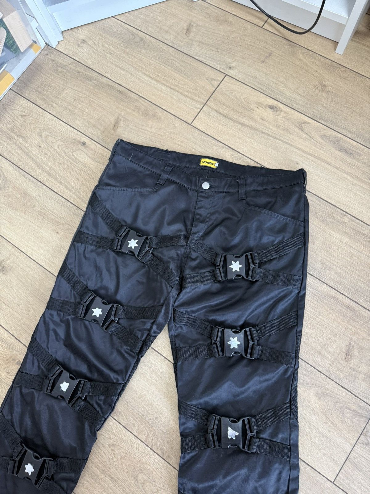 Japanese Brand × Le Grande Bleu (L.G.B.) Vintage y2k Sektor1 avantgarde archive bondage opium pants 36 Size US 36 / EU 52 - 3 Thumbnail