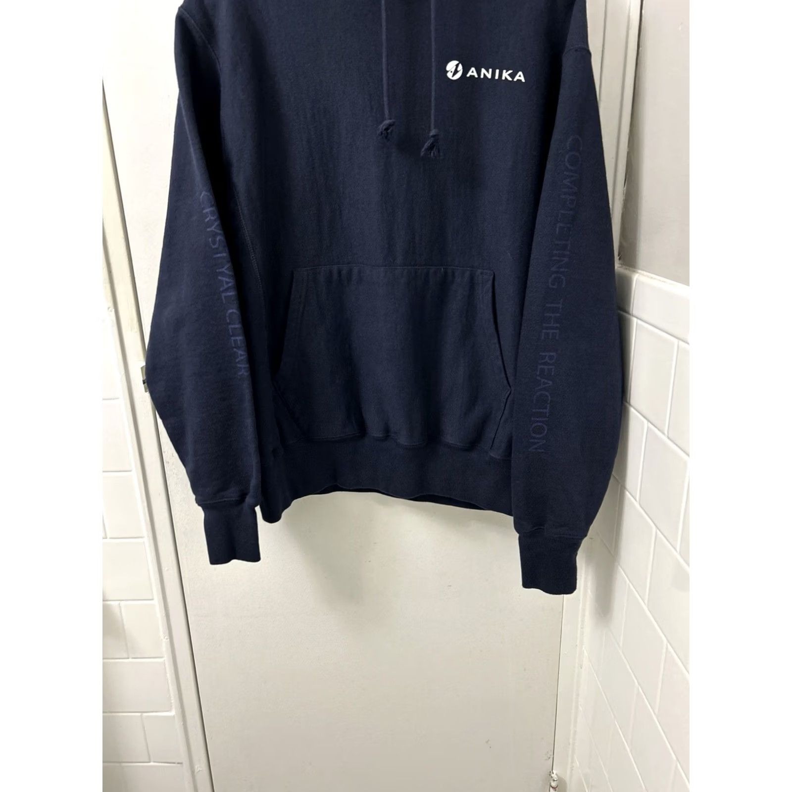 Champion Champion Hoodie Mens M Navy Blue Sweatshirt Pullover L/S Size US M / EU 48-50 / 2 - 3 Thumbnail