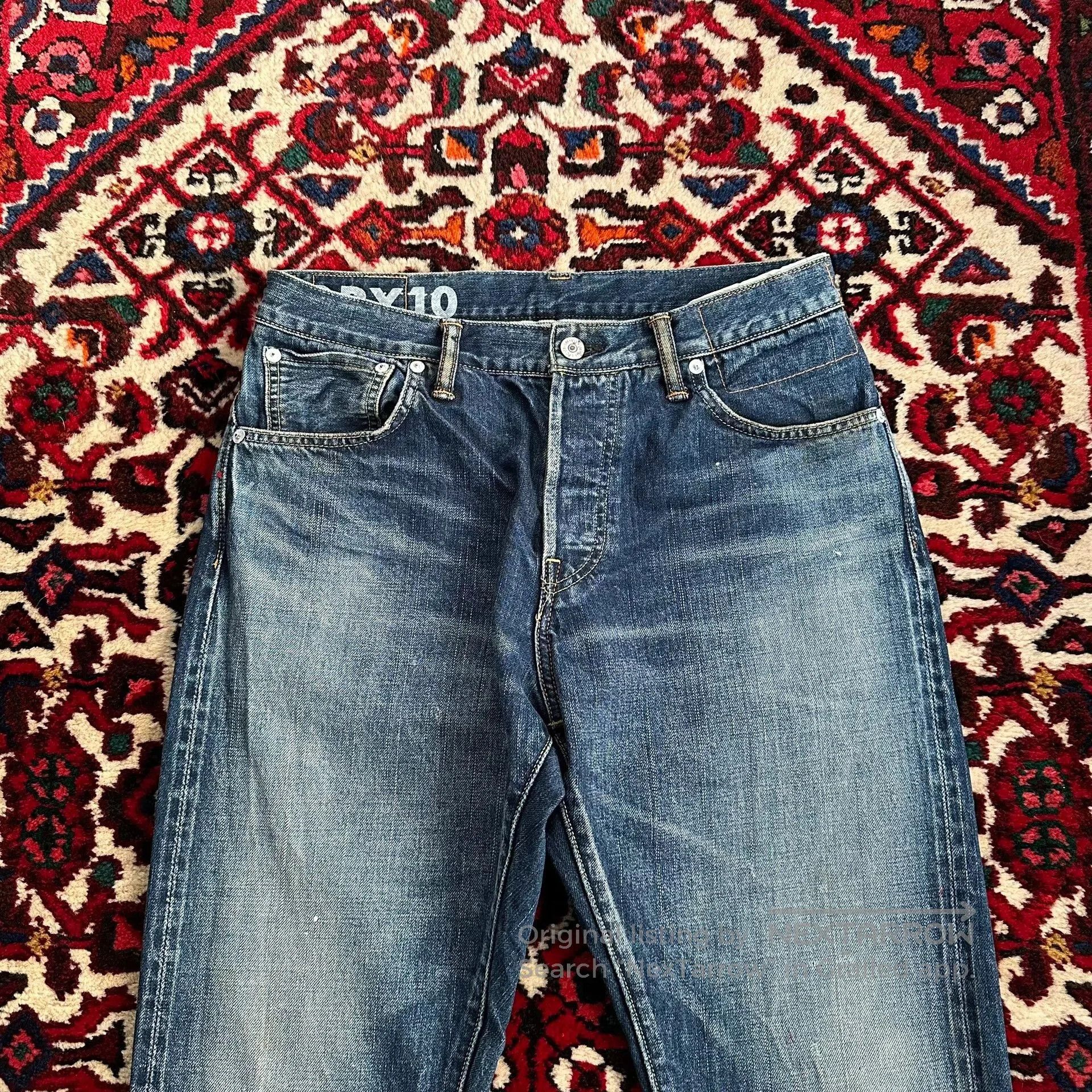 Visvim VISVIM 20SS Dry10 Ink Splash Jeans. Size US 26 / EU 42 - 3 Thumbnail