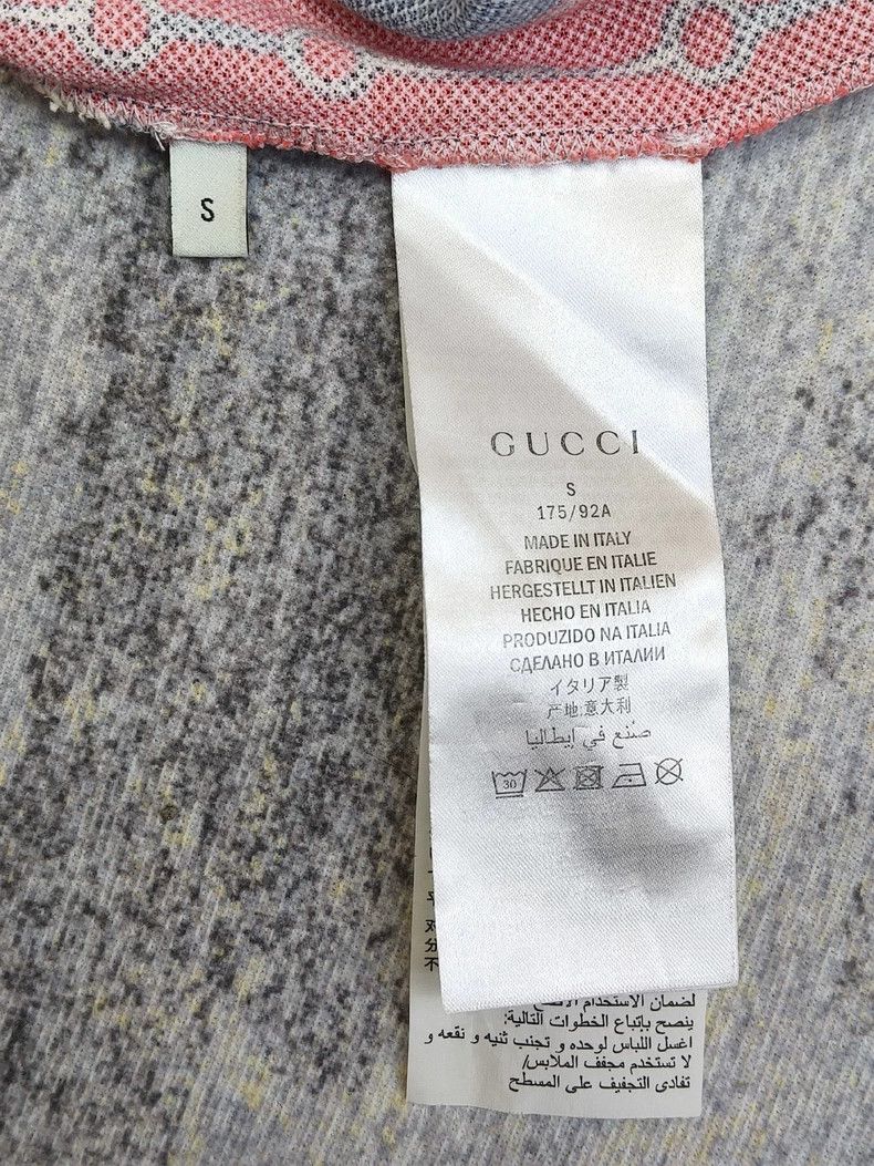 Gucci Gucci Logo striped casual short-sleeved Polo shirt 2501-Nex Size US S / EU 44-46 / 1 - 7 Thumbnail