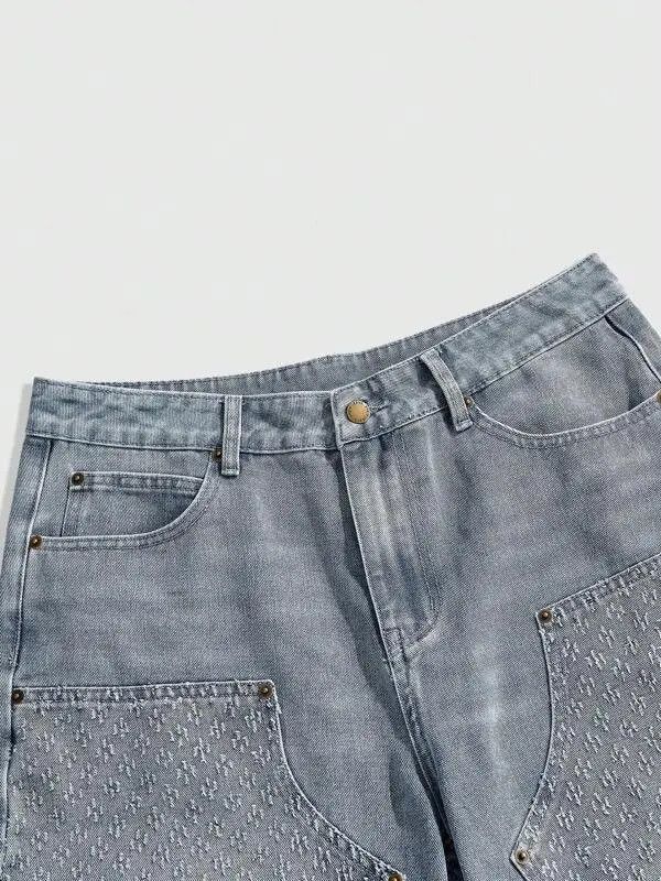 Japanese Brand Kokubu x Mami Designer Y2k Shorts Jorts Denim Size US 32 / EU 48 - 3 Thumbnail