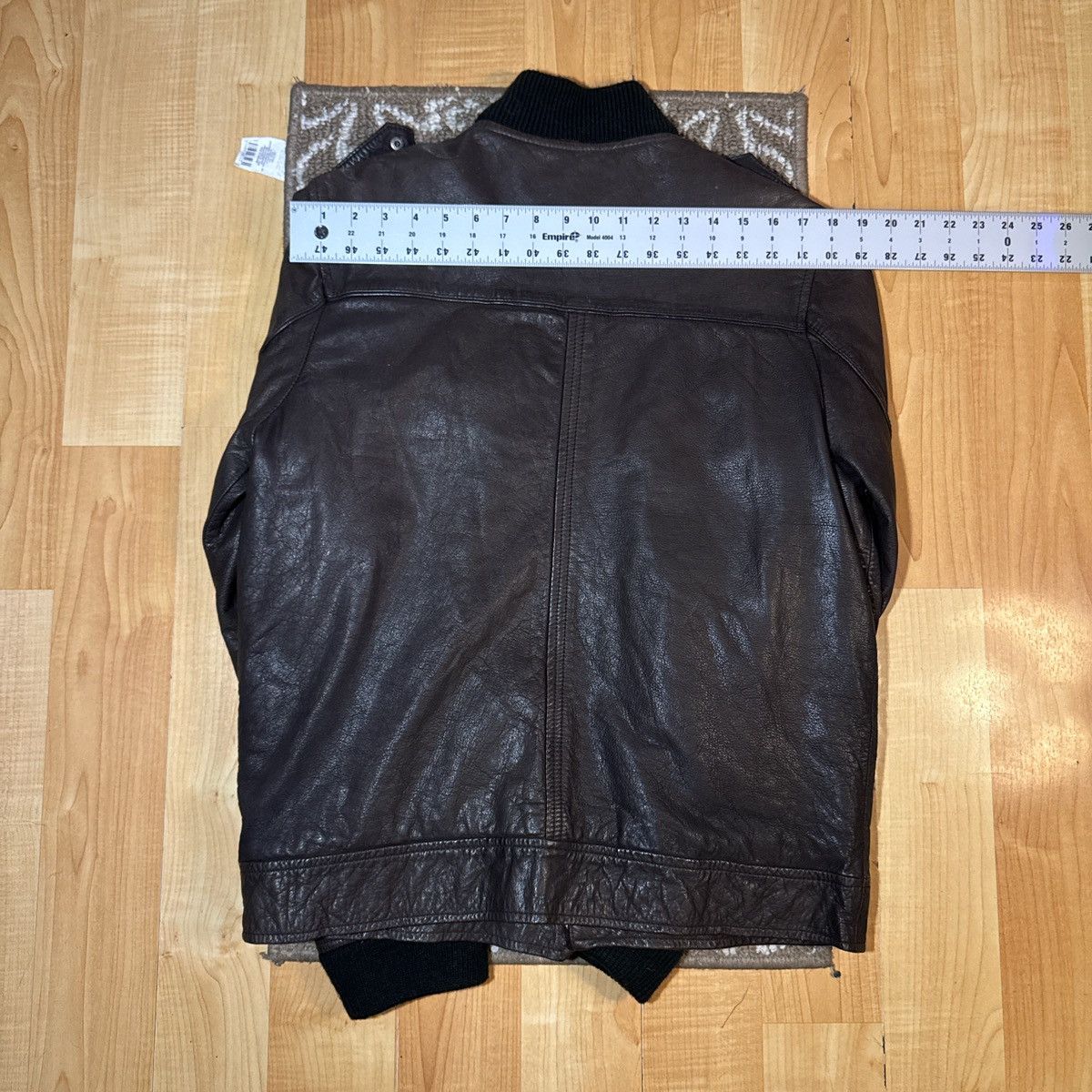 Guess Vintage Guess Leather Bomber Jacket Men's Size US M / EU 48-50 / 2 - 6 Thumbnail