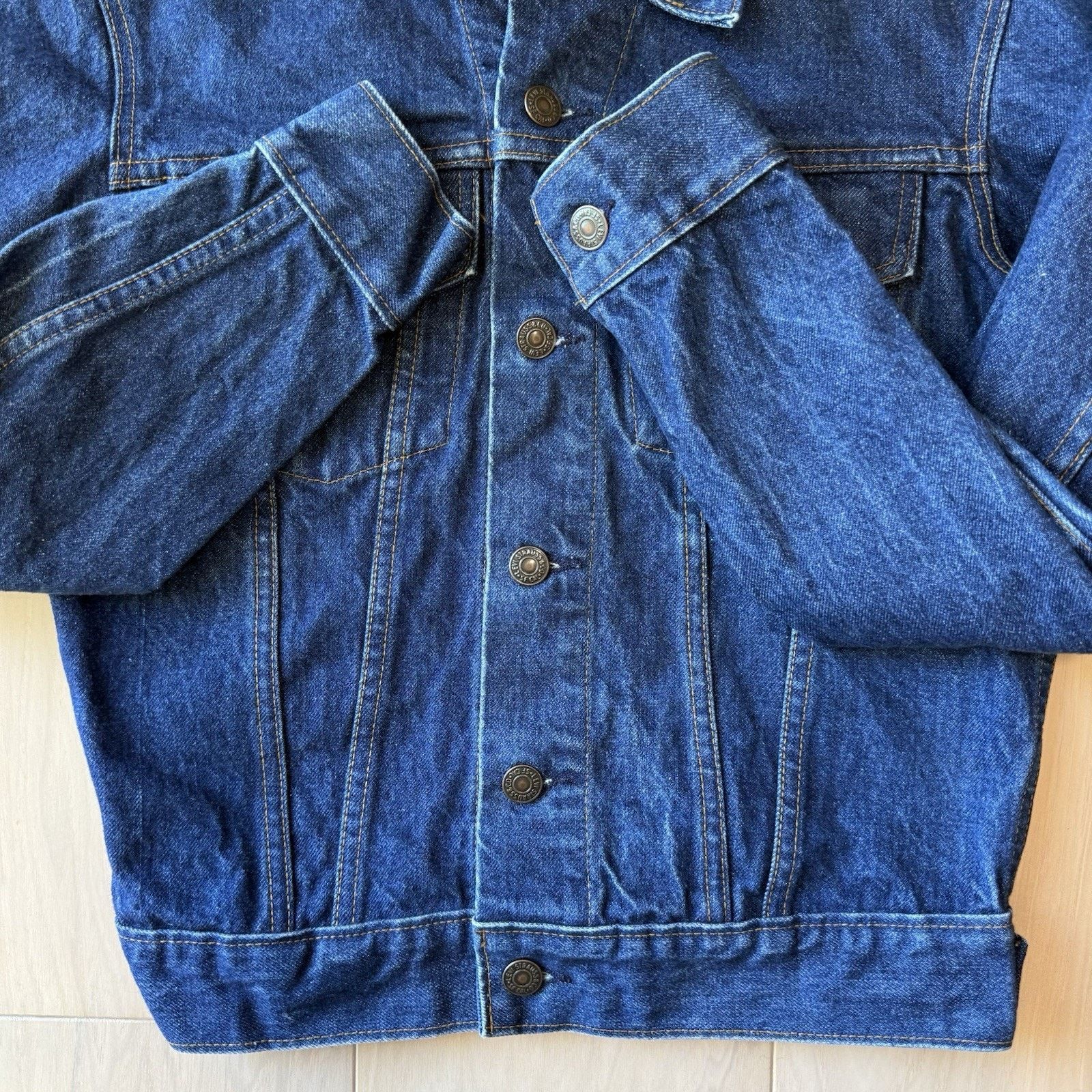Levi's × Vintage Vintage Levis Denim Jacket 36 Blue 80s Made in USA Dark Wash Size US XS / EU 42 / 0 - 5 Thumbnail