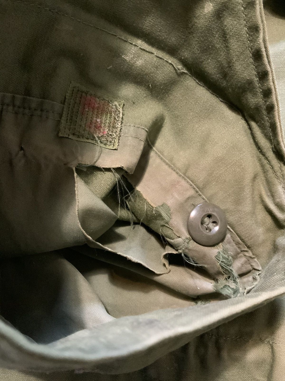 Vintage 70s Winfield M65 US Military Vietnam War Era Field Jacket Size US M / EU 48-50 / 2 - 8 Thumbnail