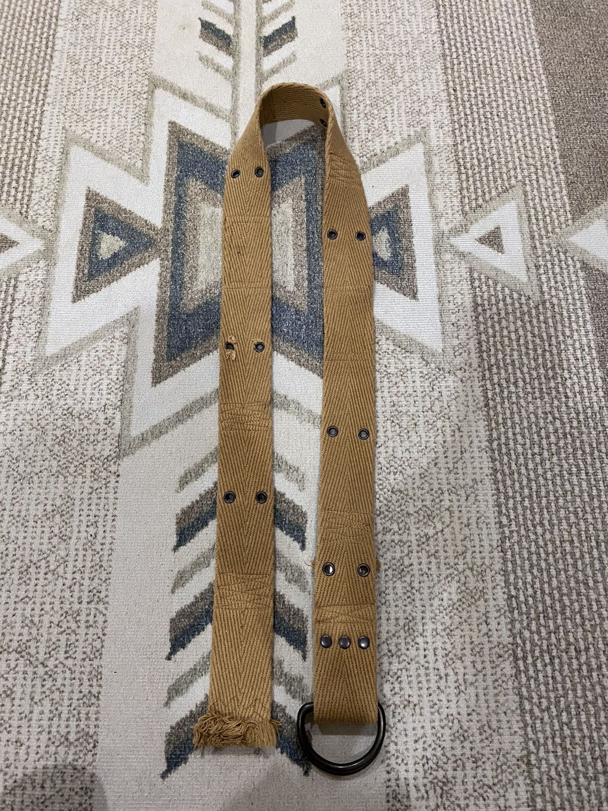 Japanese Brand Japanese Brand Seditionaries Canvas Buckle Belt Size ONE SIZE - 7 Thumbnail
