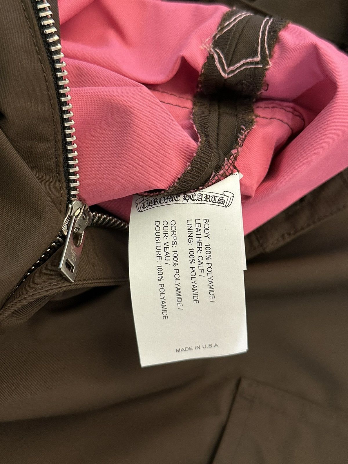 Chrome Hearts CHROME HEARTS PINK PATCH SKIRT SZ28 Size 28" / US 6 / IT 42 - 5 Thumbnail