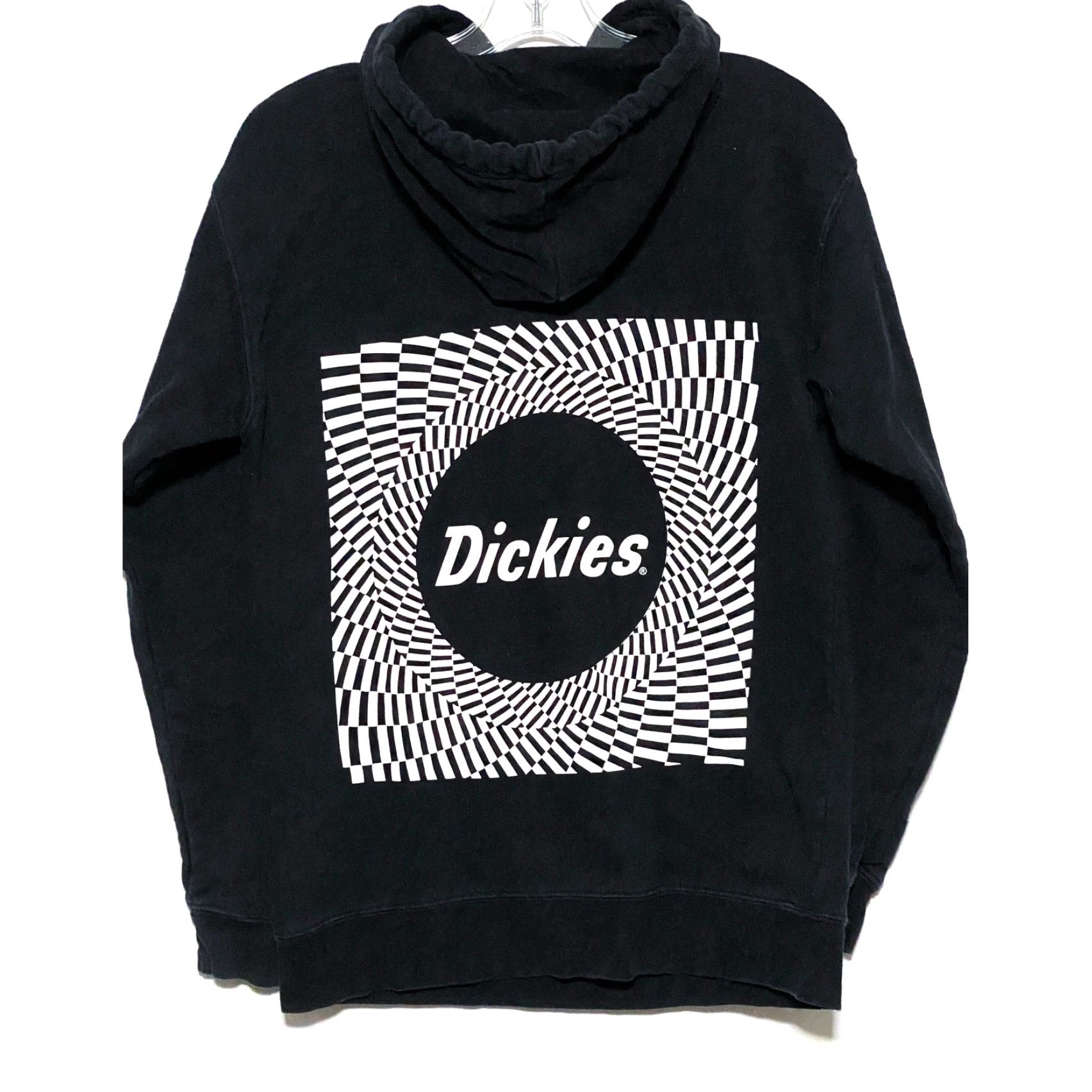 Dickies Dickies Spellout Check Swirl Hoodie Sweatshirt Women S Skater Grunge Retro Y2K Size S / US 4 / IT 40 - 2 Thumbnail