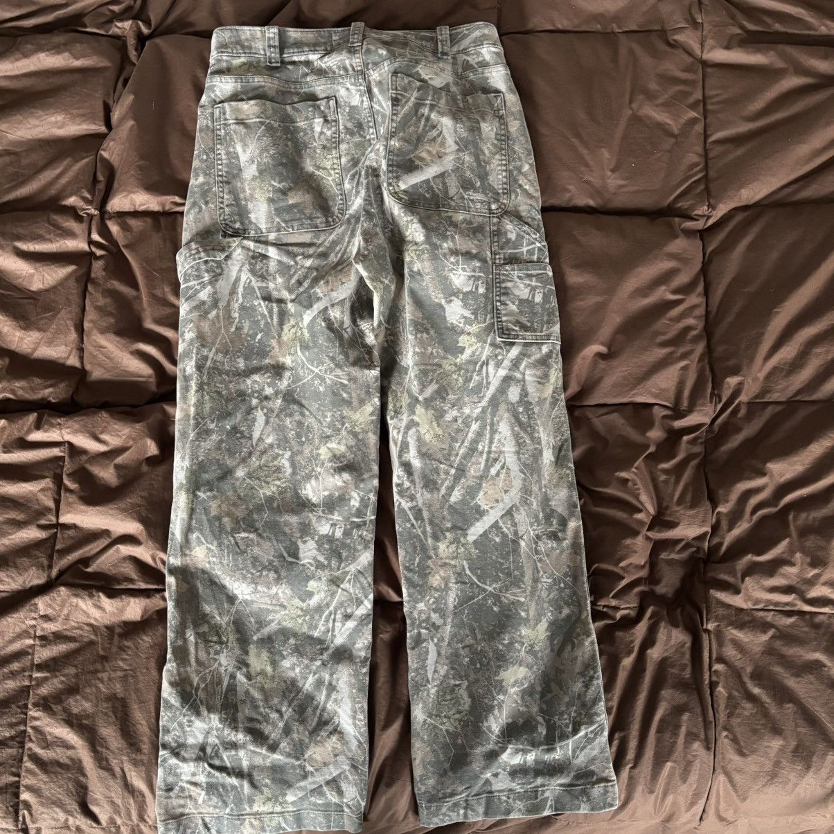 Abercrombie & Fitch Abercrombie And Fitch Baggy Workwear Pant Camo 31x30 Size US 31 - 3 Thumbnail
