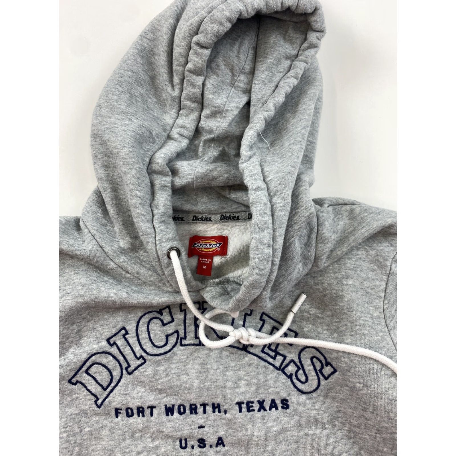 Dickies Dickies Hoodie Sweatshirt Dickies Brand Women's M Gray Pullover Hooded Logo Regular Outdoors Activewear Sweatshirt Sweater Sweatshirt Gray Women M Size M / US 6-8 / IT 42-44 - 2 Thumbnail
