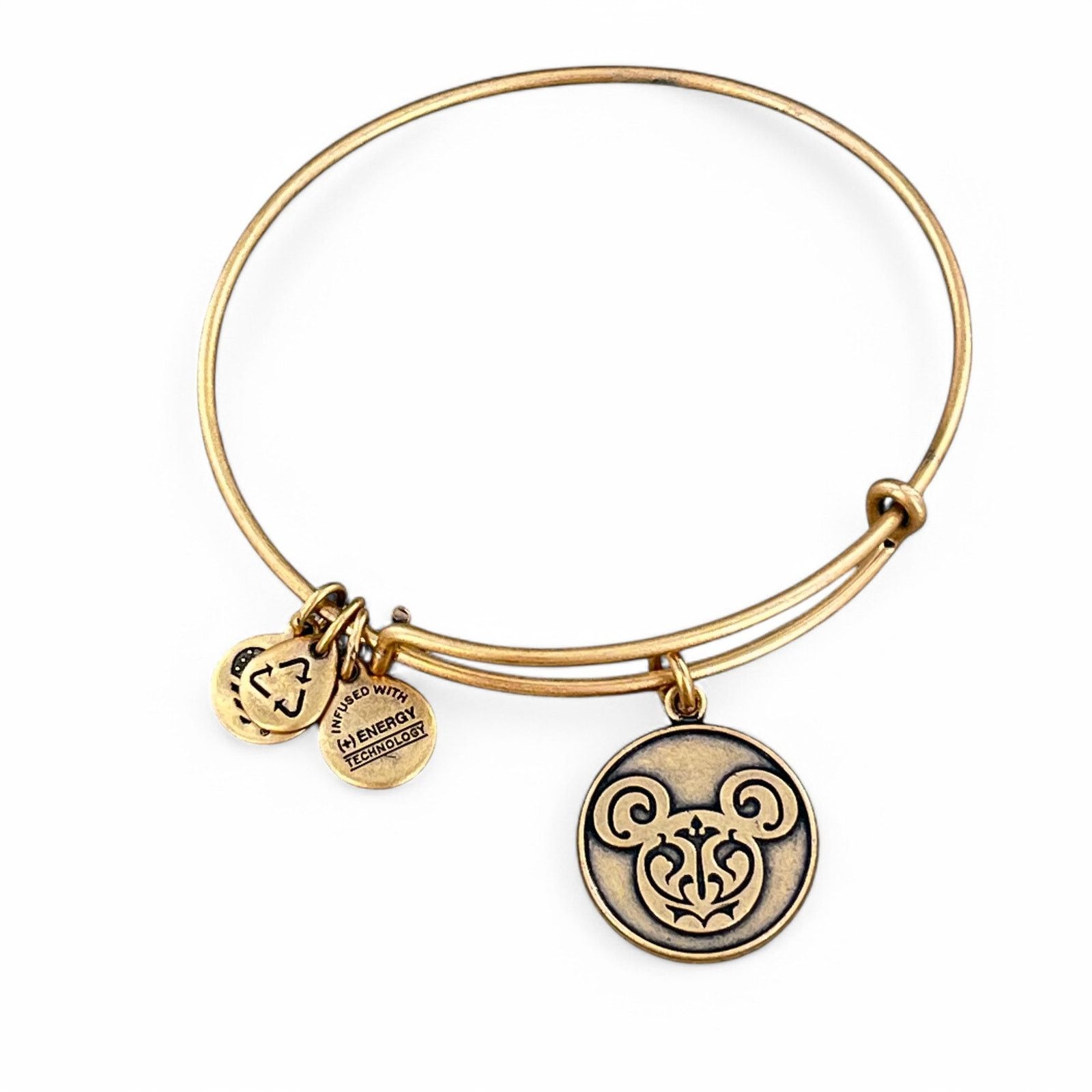 Other Alex & Ani Disney Parks Mickey Mouse Filigree Icon Bracelet Size ONE SIZE - 1 Thumbnail