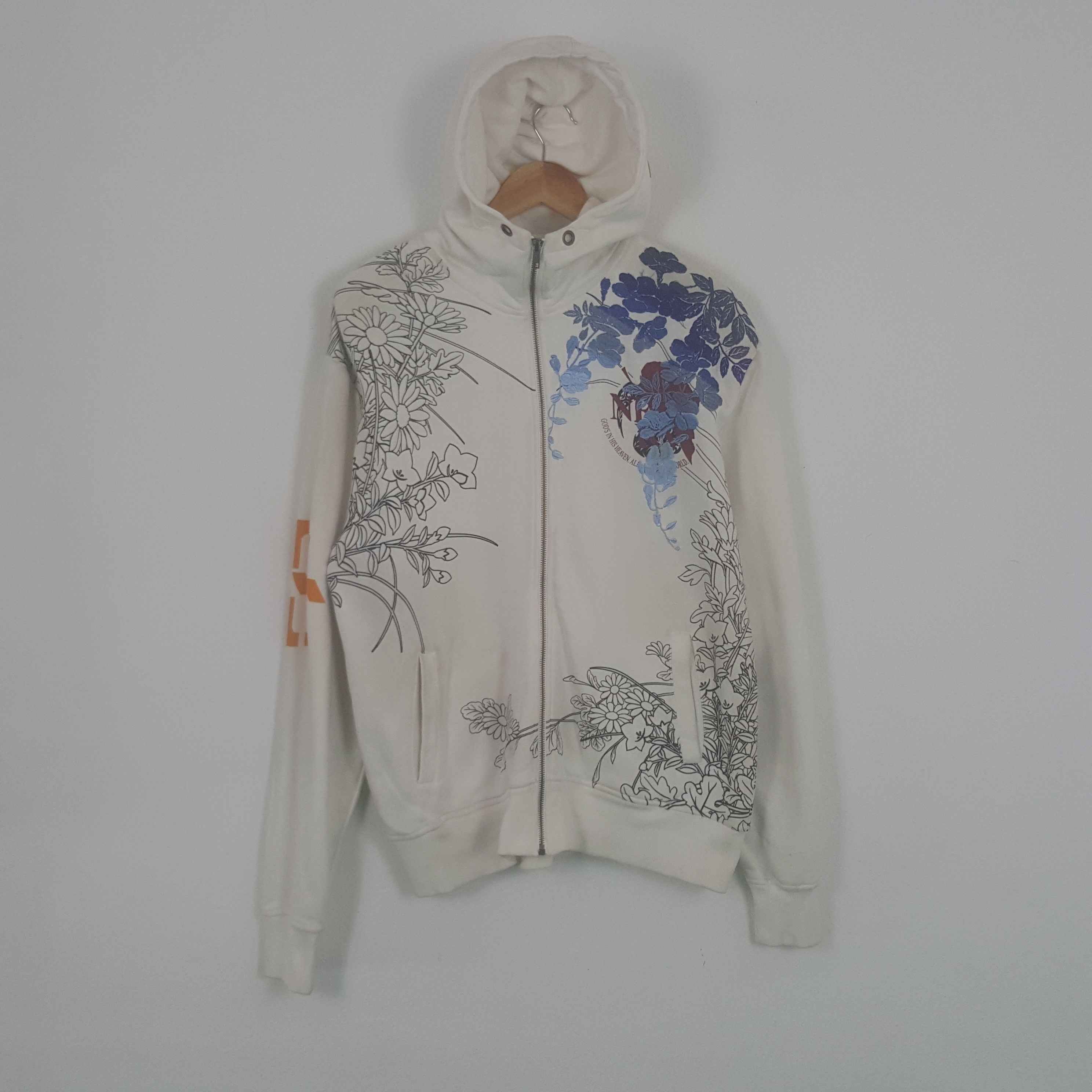 Anime × Japanese Brand × Vintage Vintage Evangelion Japanese Animated Hoodies Jacket Size US L / EU 52-54 / 3 - 1 Thumbnail