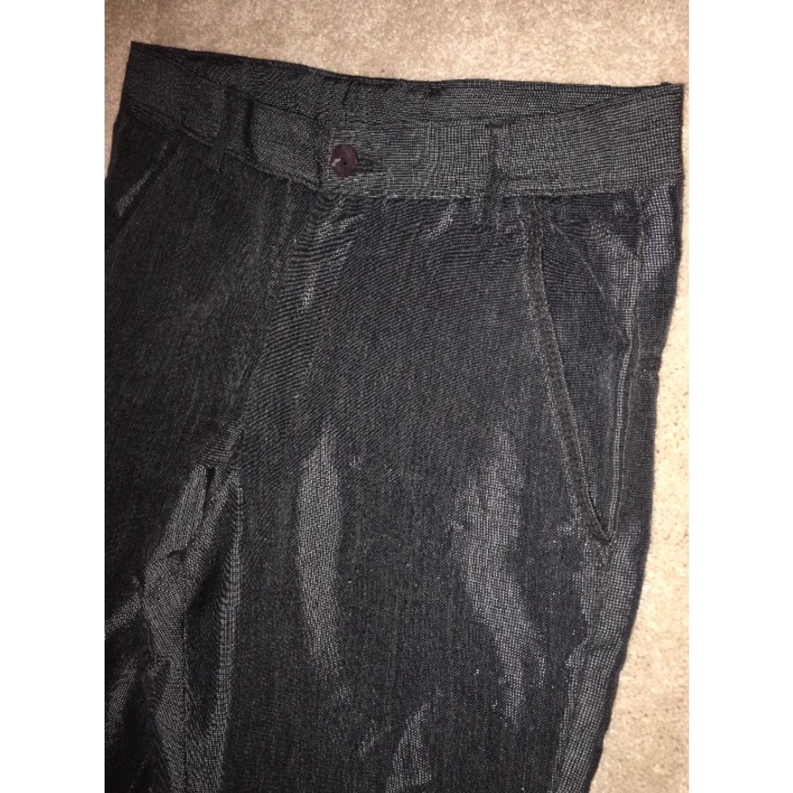Vintage VINTAGE Zillian Mens Pants Casual Gray 31 X 33 Regular Men Size 31 Inseam 33 Size US 31 - 2 Thumbnail