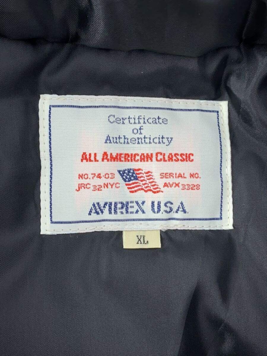 Avirex Avirex Plain Polyester Flight Jacket Black Size US XL / EU 56 / 4 - 3 Thumbnail