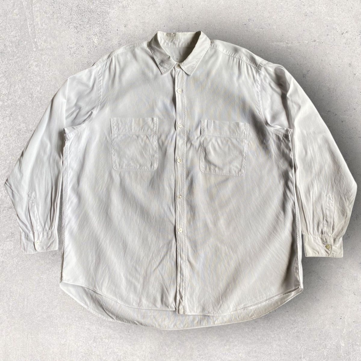 Comme des Garcons Vintage 90’s Double Pocket Oversized Oxford Shirt Size US L / EU 52-54 / 3 - 2 Thumbnail