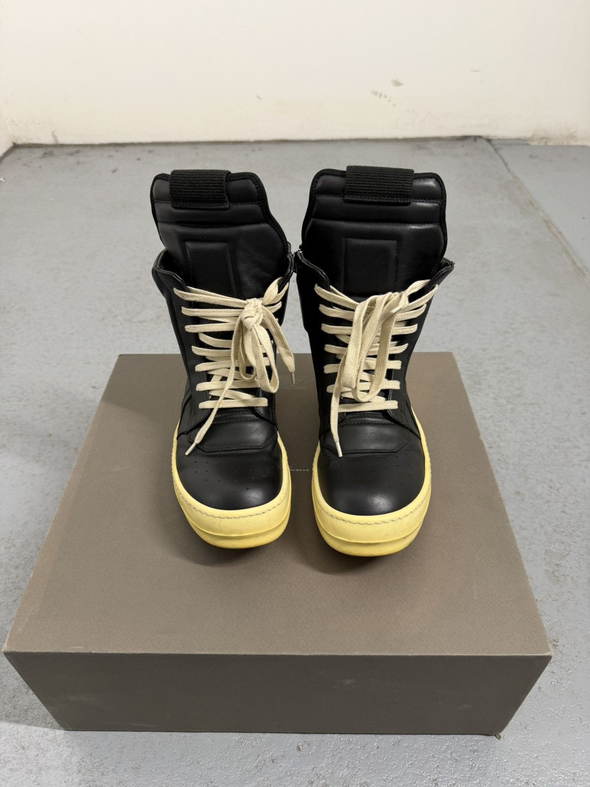 Rick Owens Rick Owens Geobasket With Box Size US 8 / IT 38 - 4 Thumbnail