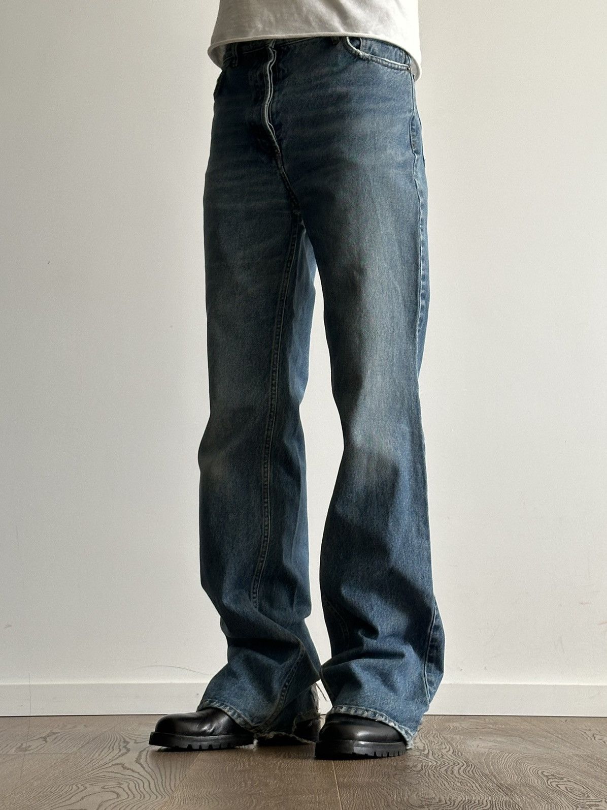 Balenciaga Balenciaga by Demna Bootcut Denim Jeans Size US 28 / EU 44 - 2 Thumbnail