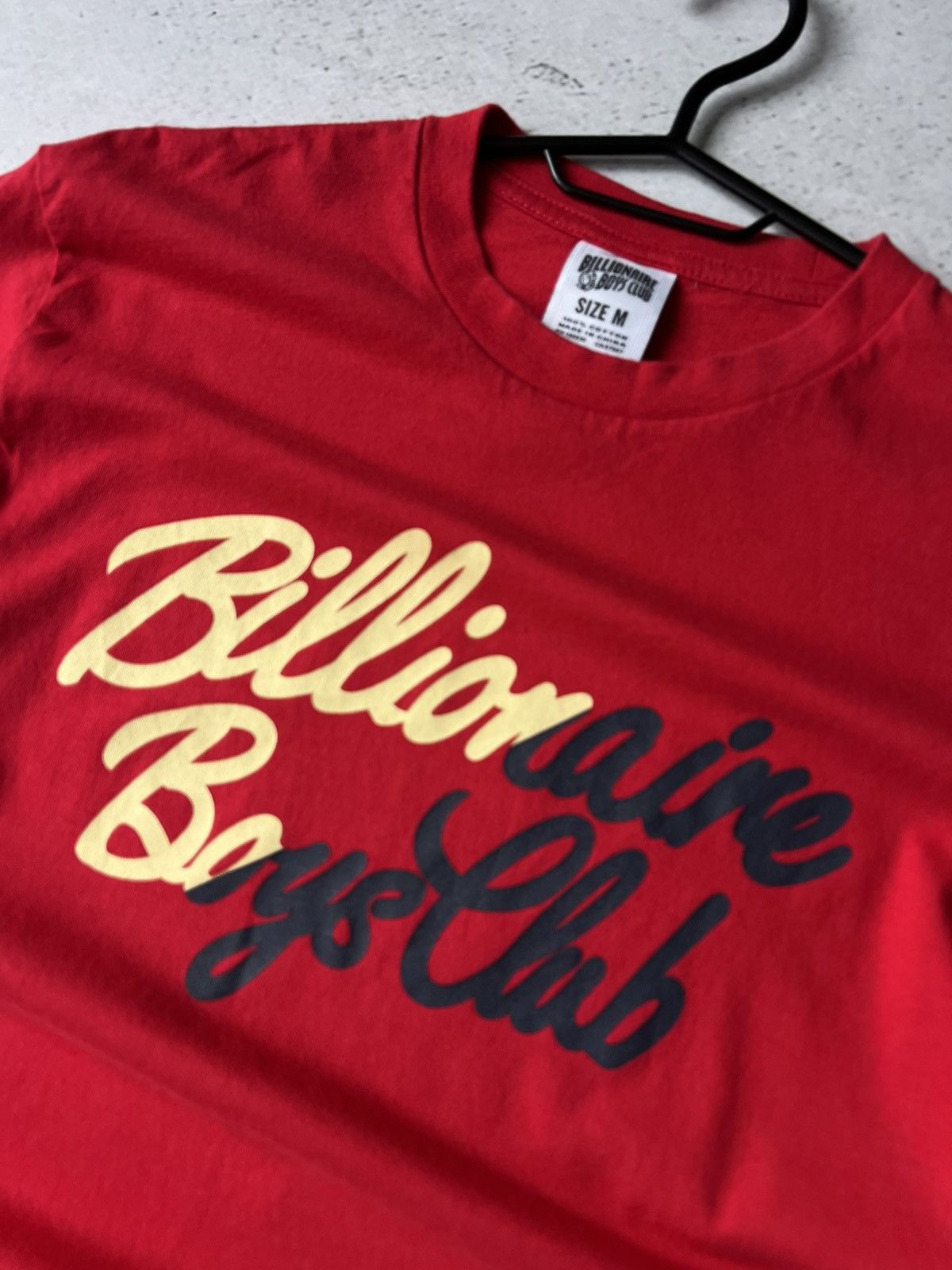 Billionaire Boys Club BBC Billionaire Boys Club Red Logo Tee Size M(Fits S) Size US M / EU 48-50 / 2 - 6 Thumbnail