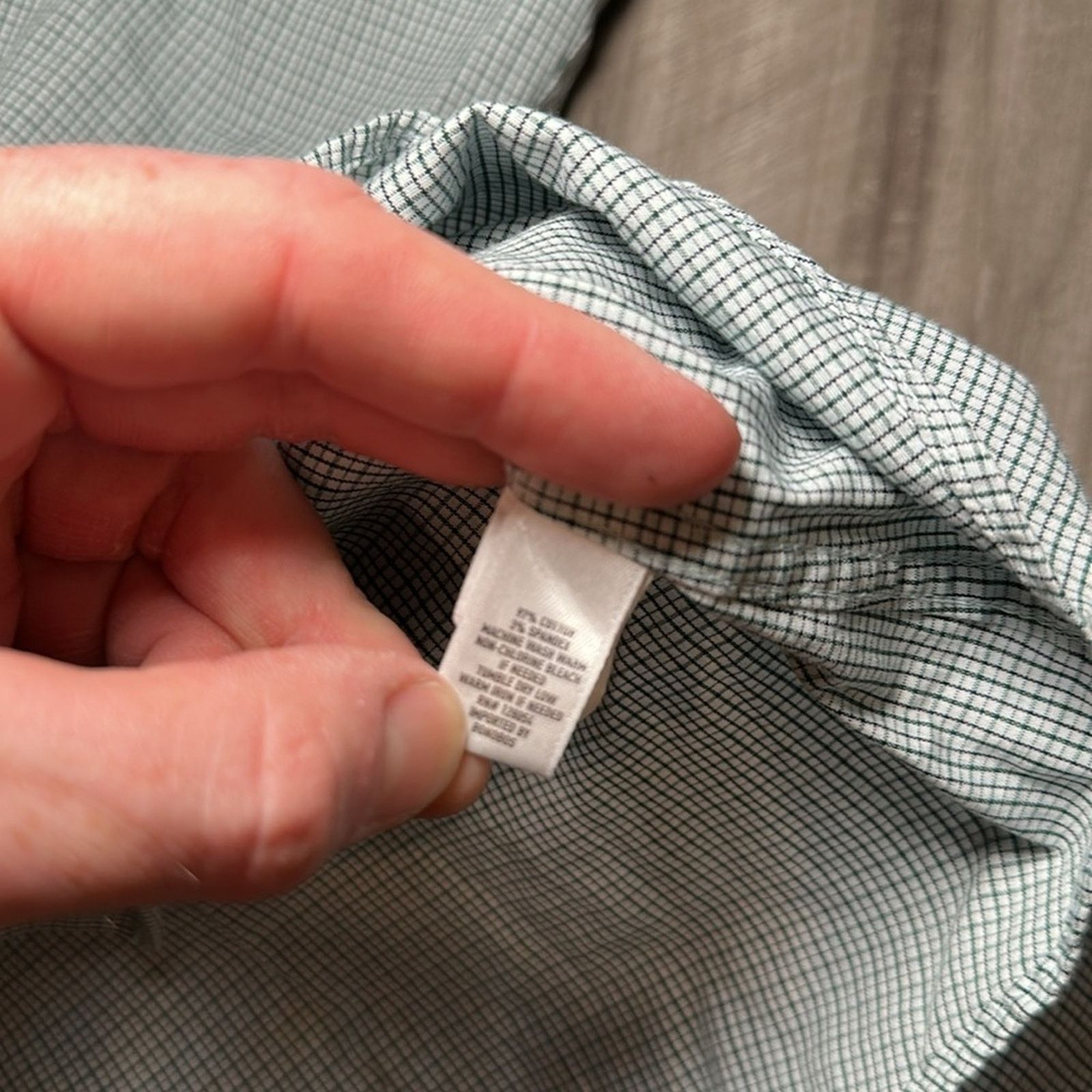 Bonobos Bonobos Checkered Wrinkle Free Tailored Fit - Large Long Size US L / EU 52-54 / 3 - 6 Thumbnail