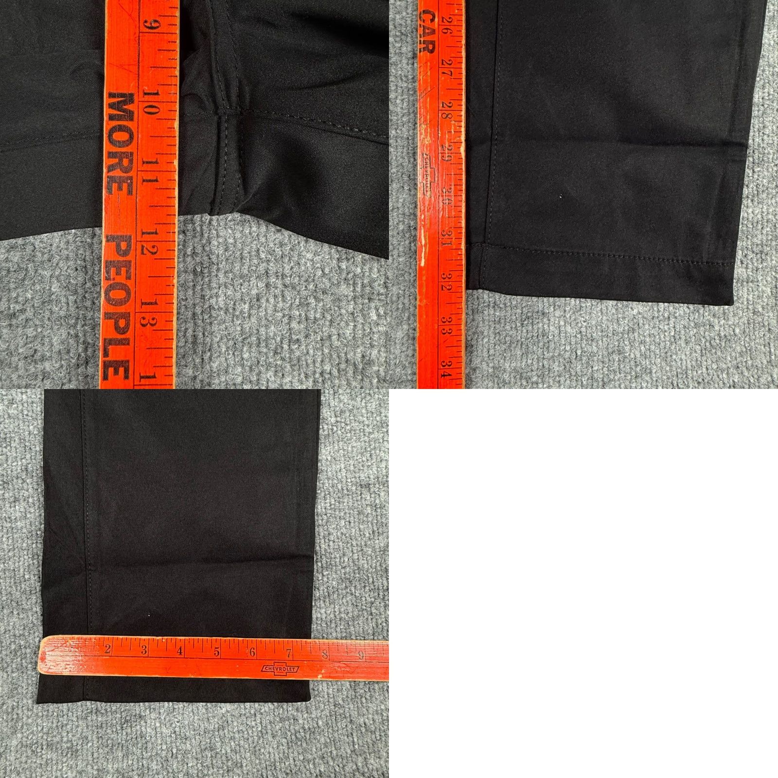 Vintage Copper Oak Tech Utility Pants Men Black Straight Fit 30x32 Cargo Pockets Stretch Workwear Outdoor Pants Mens Size US 30 / EU 46 - 8 Thumbnail