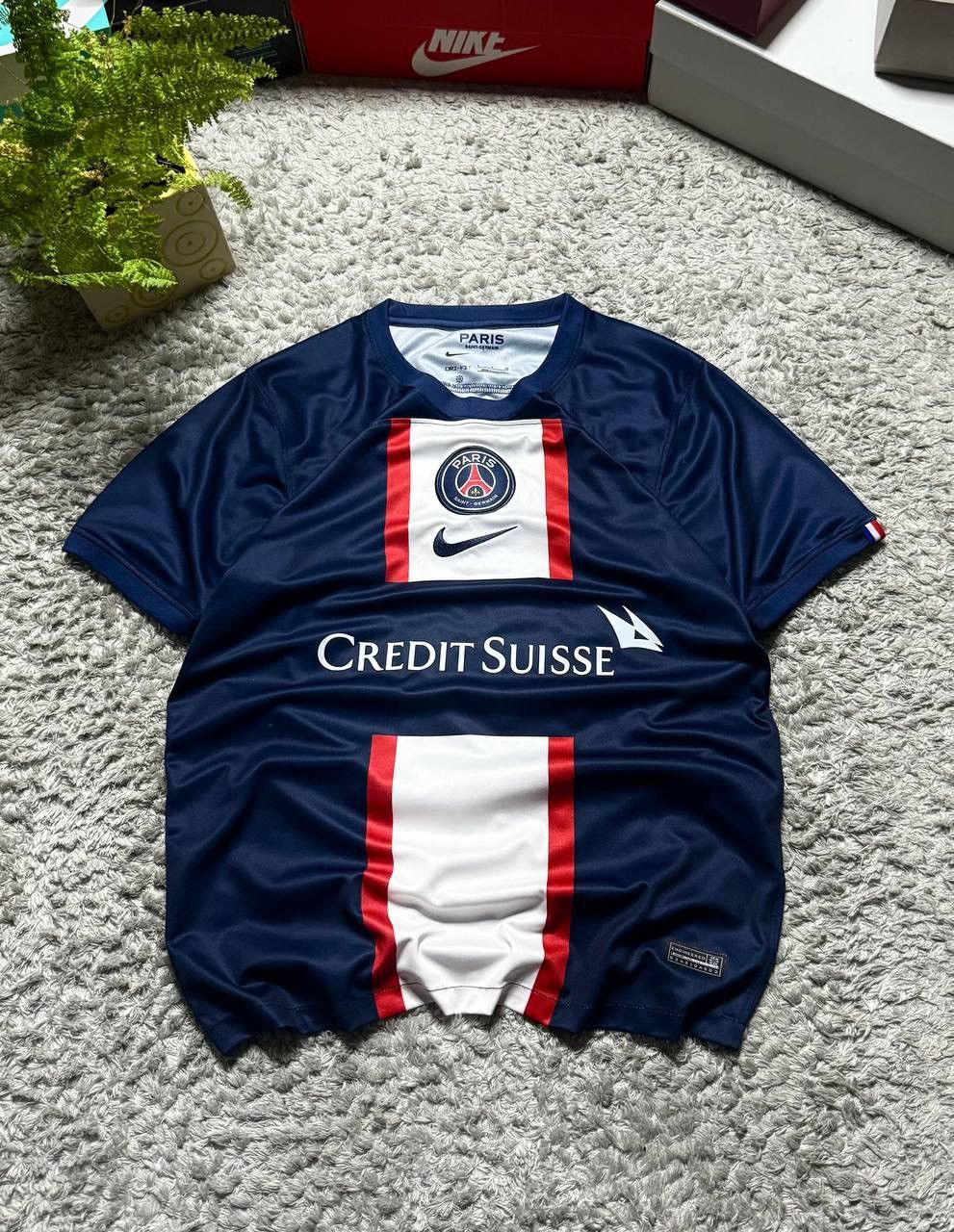 Nike 00s Nike Vintage Paris German Ssocet Jersey Rare Size US S / EU 44-46 / 1 - 2 Thumbnail